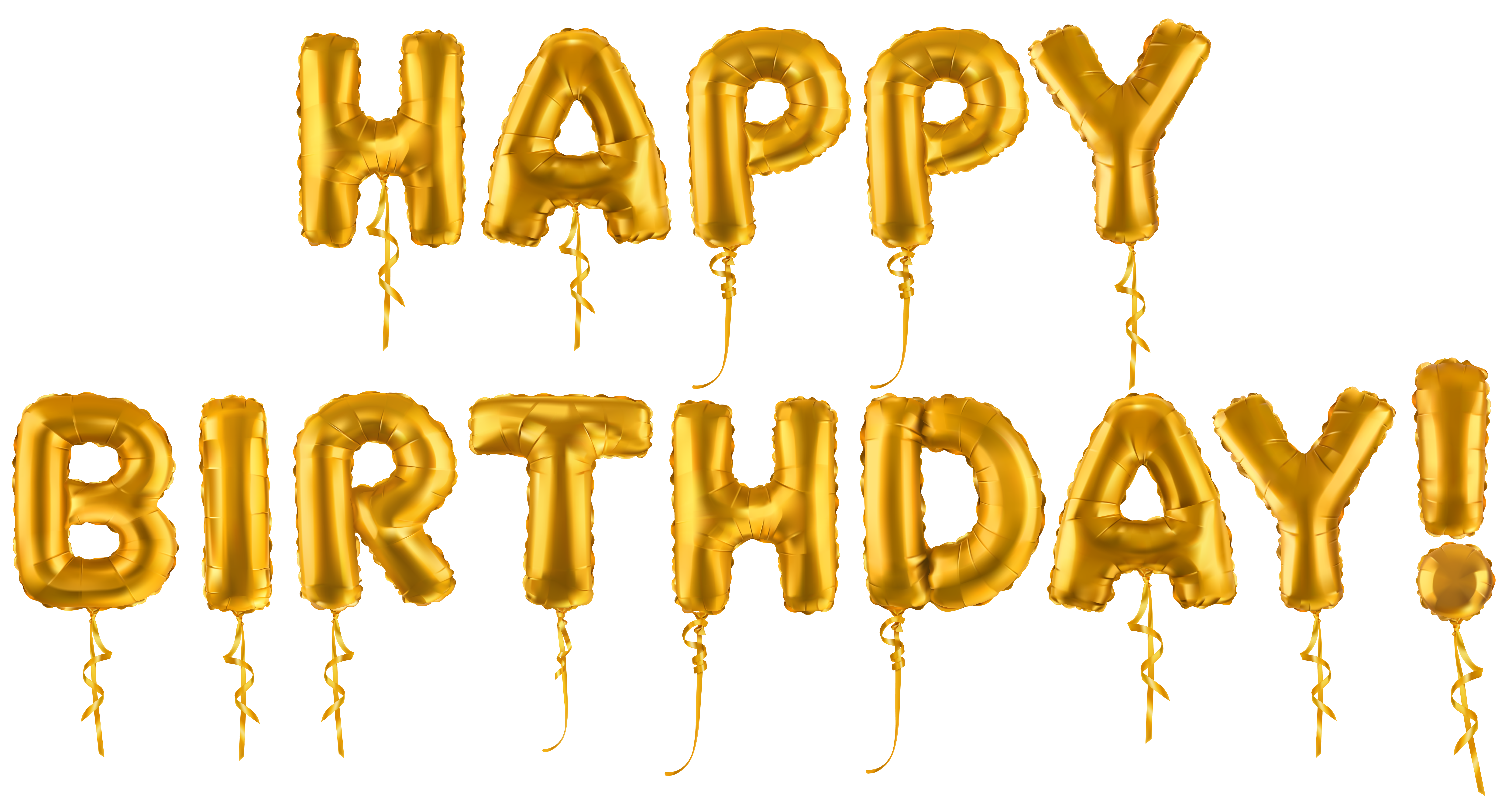 happy birthday gold balloons text transparent image gallery yopriceville high quality images and transparent png free clipart gallery yopriceville