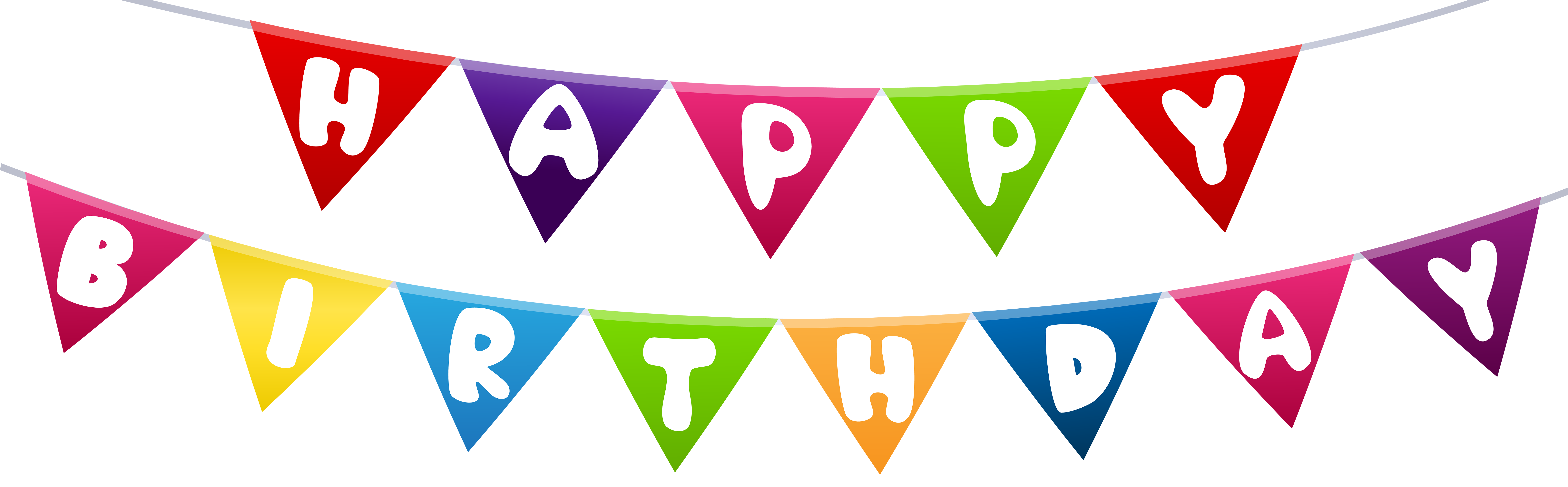 Happy Birthday Streamer PNG Clip Art​  Gallery Yopriceville - High-Quality  Free Images and Transparent PNG Clipart