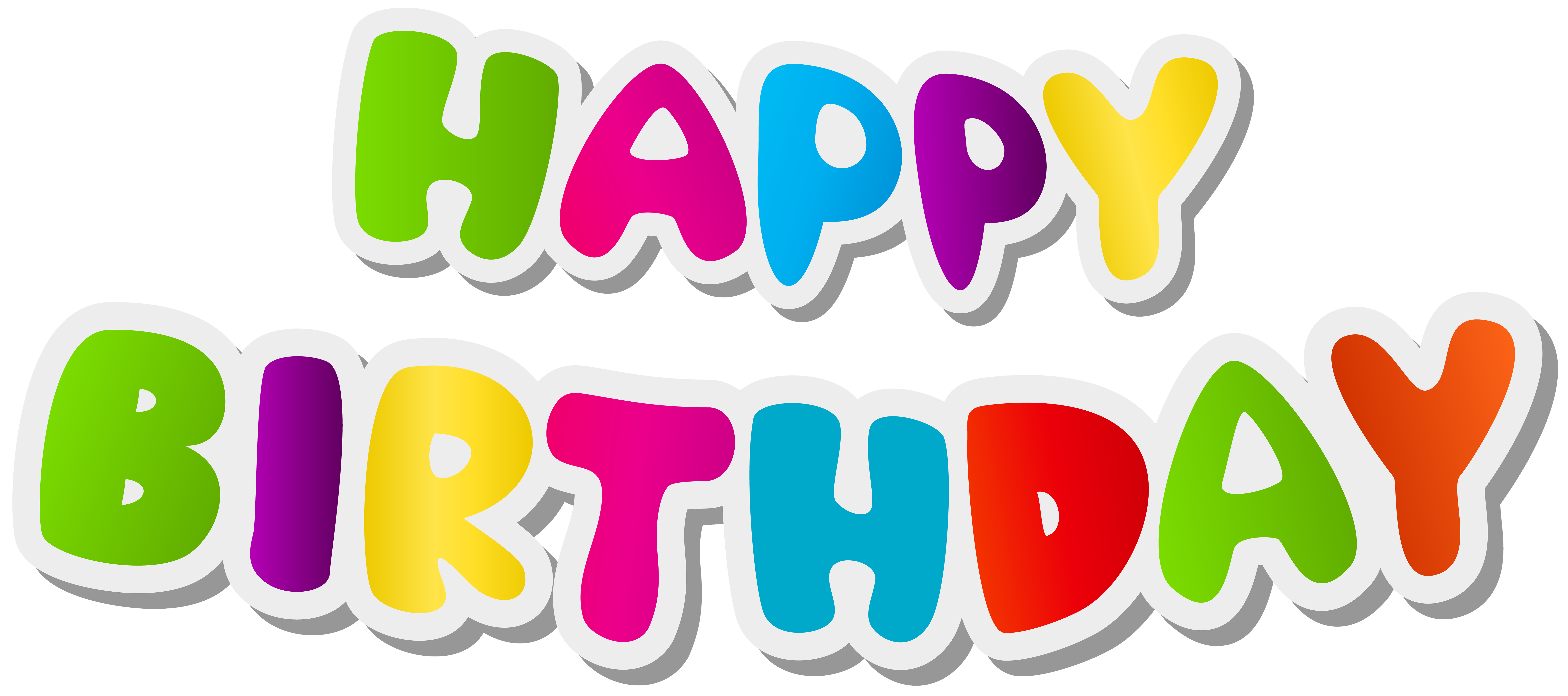 Happy Birthday Text Png Clip Art Image Gallery Yopriceville High Quality Images And Transparent Png Free Clipart