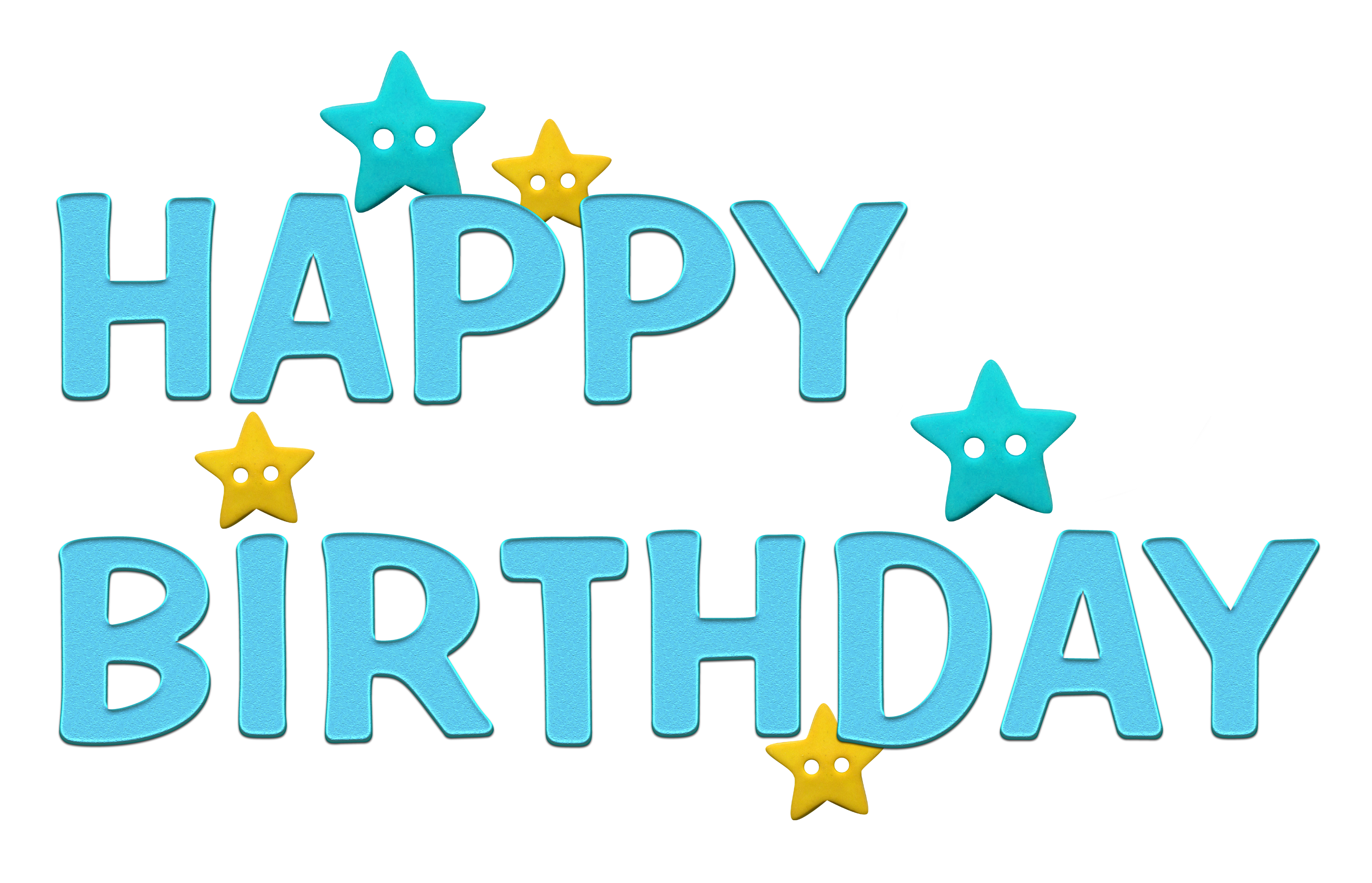 Happy Birthday Transparent Blue PNG Picture | Gallery Yopriceville ...