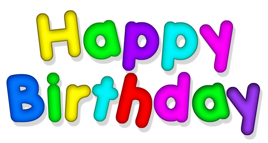 Happy Birthday Transparent Multicolor PNG Picture | Gallery ...