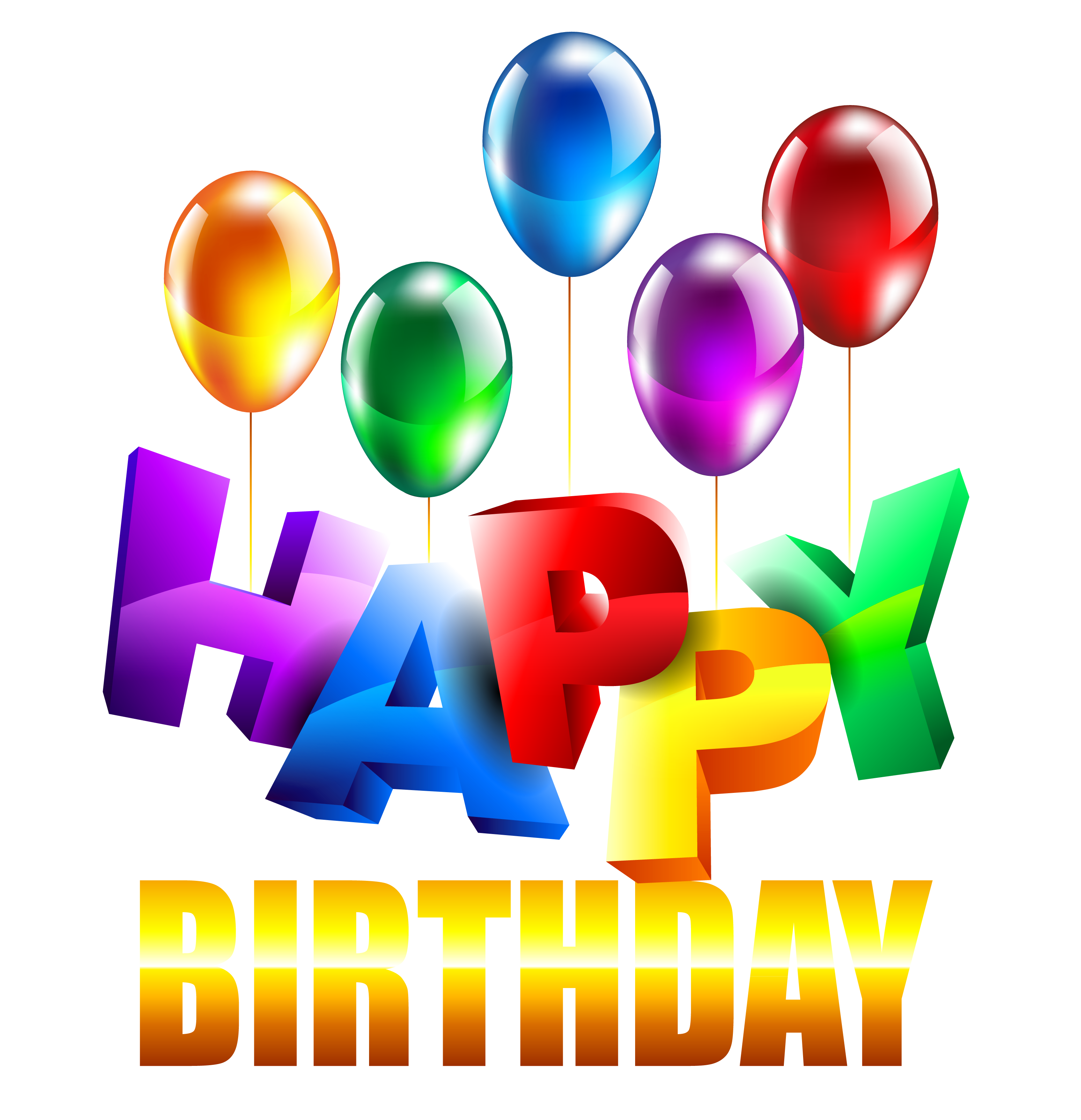 Happy Birthday Colorful Gif Animation​  Gallery Yopriceville -  High-Quality Free Images and Transparent PNG Clipart
