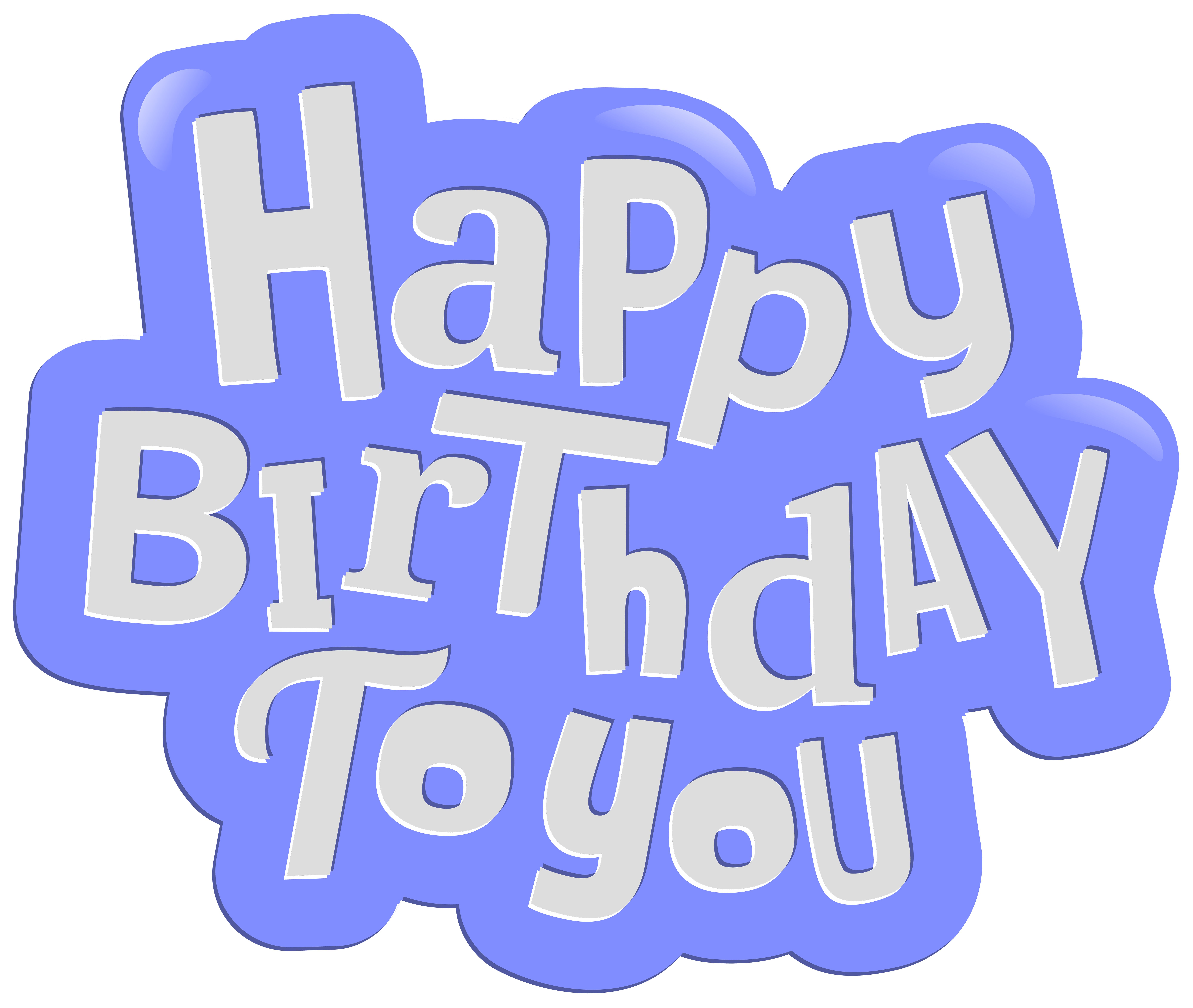 Happy Birthday to You Blue Clip Art PNG Image Gallery Happy Birthday to You Blue Clip Art PNG Image Gallery