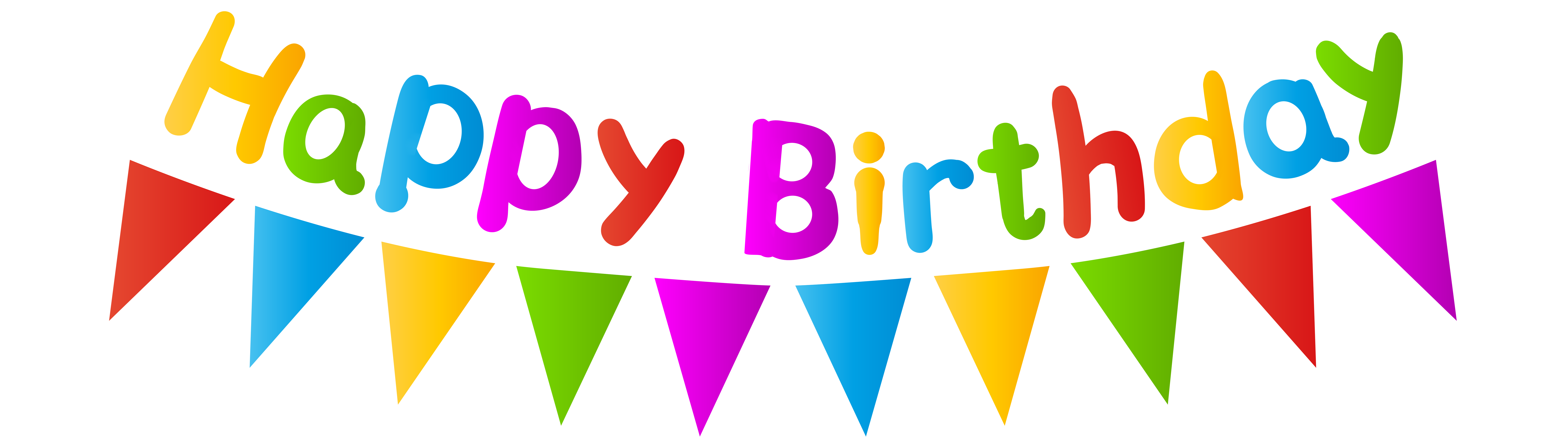 Free: Happy Birthday Border Clipart - Birthday Streamer Clip Art 