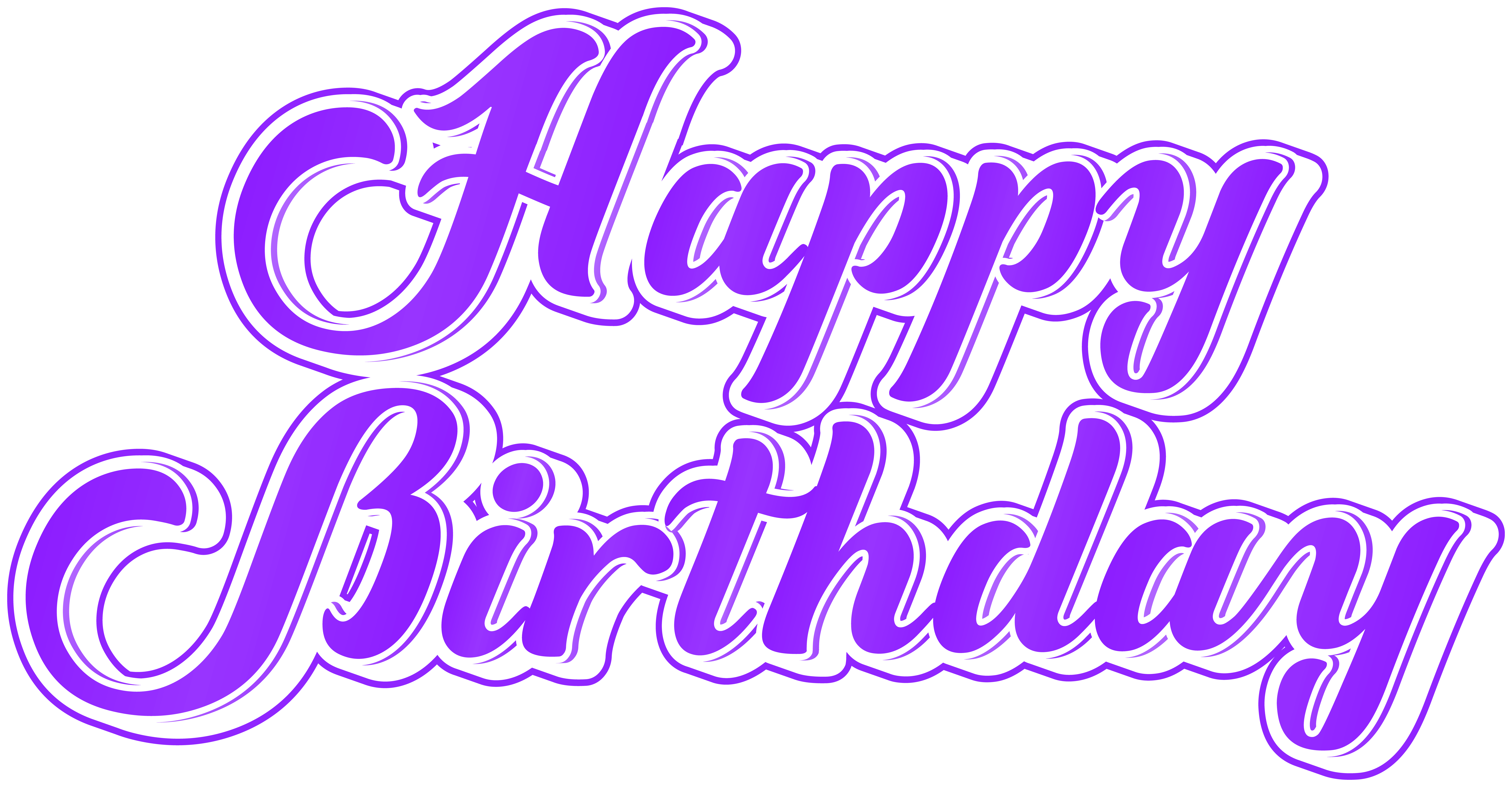 happy birthday logos clip art