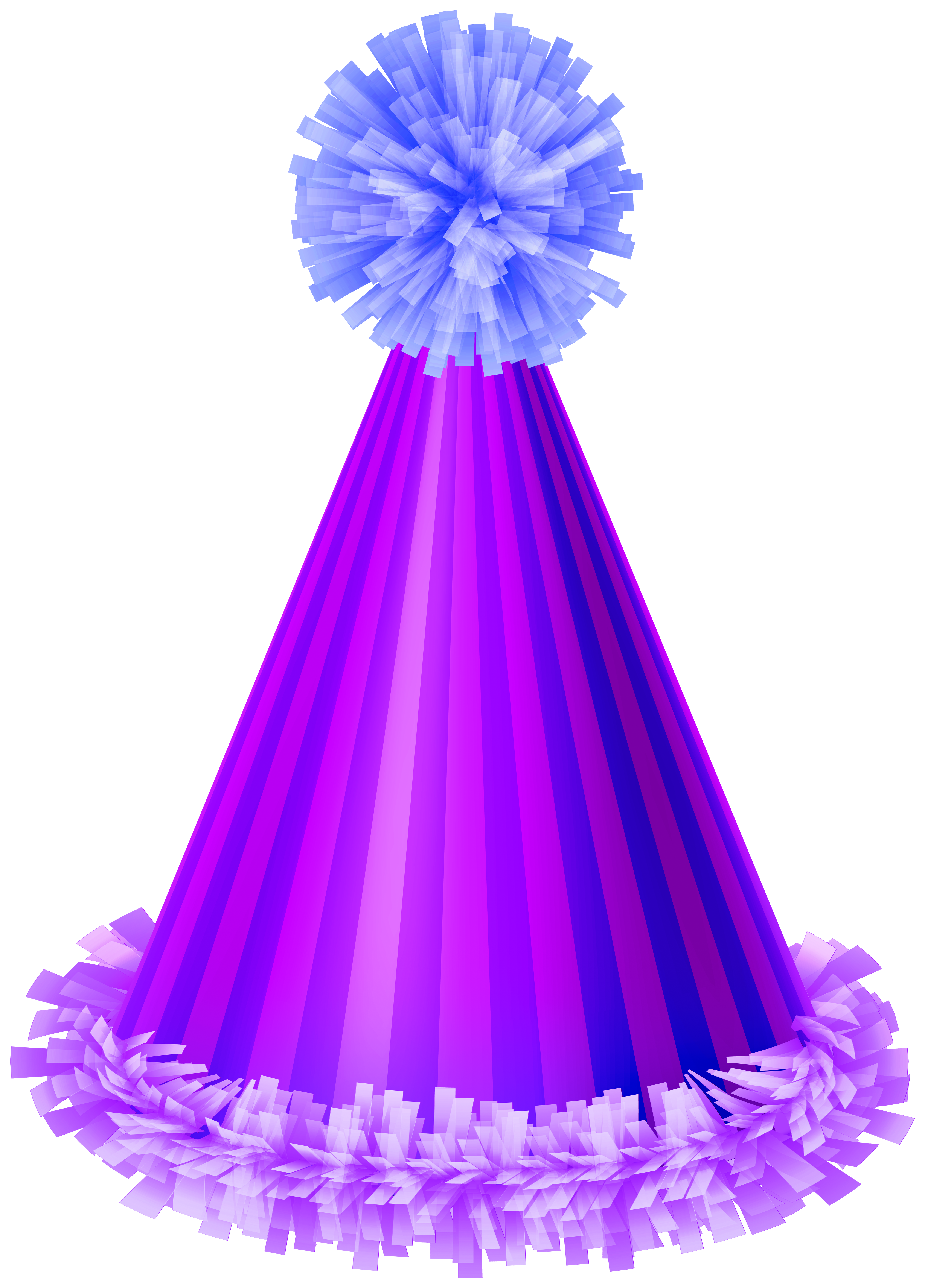 Purple Party Hat Clip Art Image | Gallery Yopriceville - High-Quality