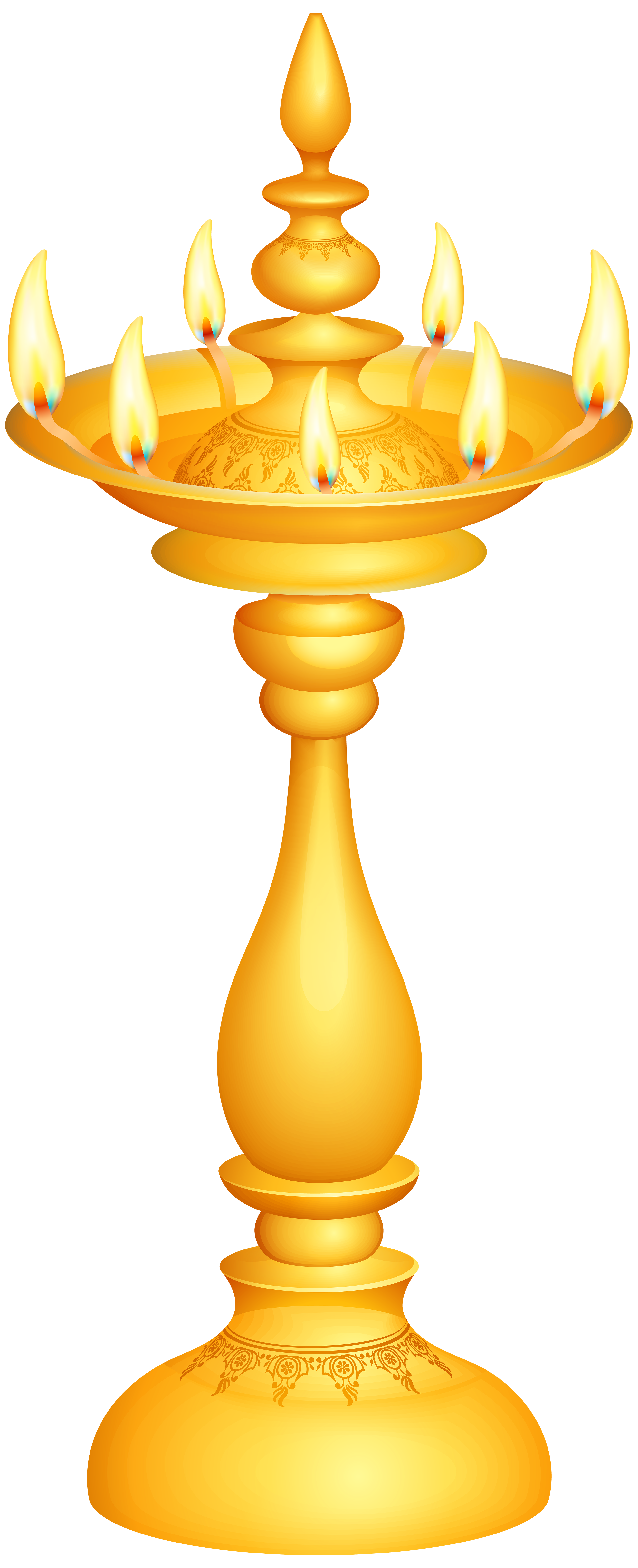 Indian Deco Candlestick PNG Clip Art | Gallery ...