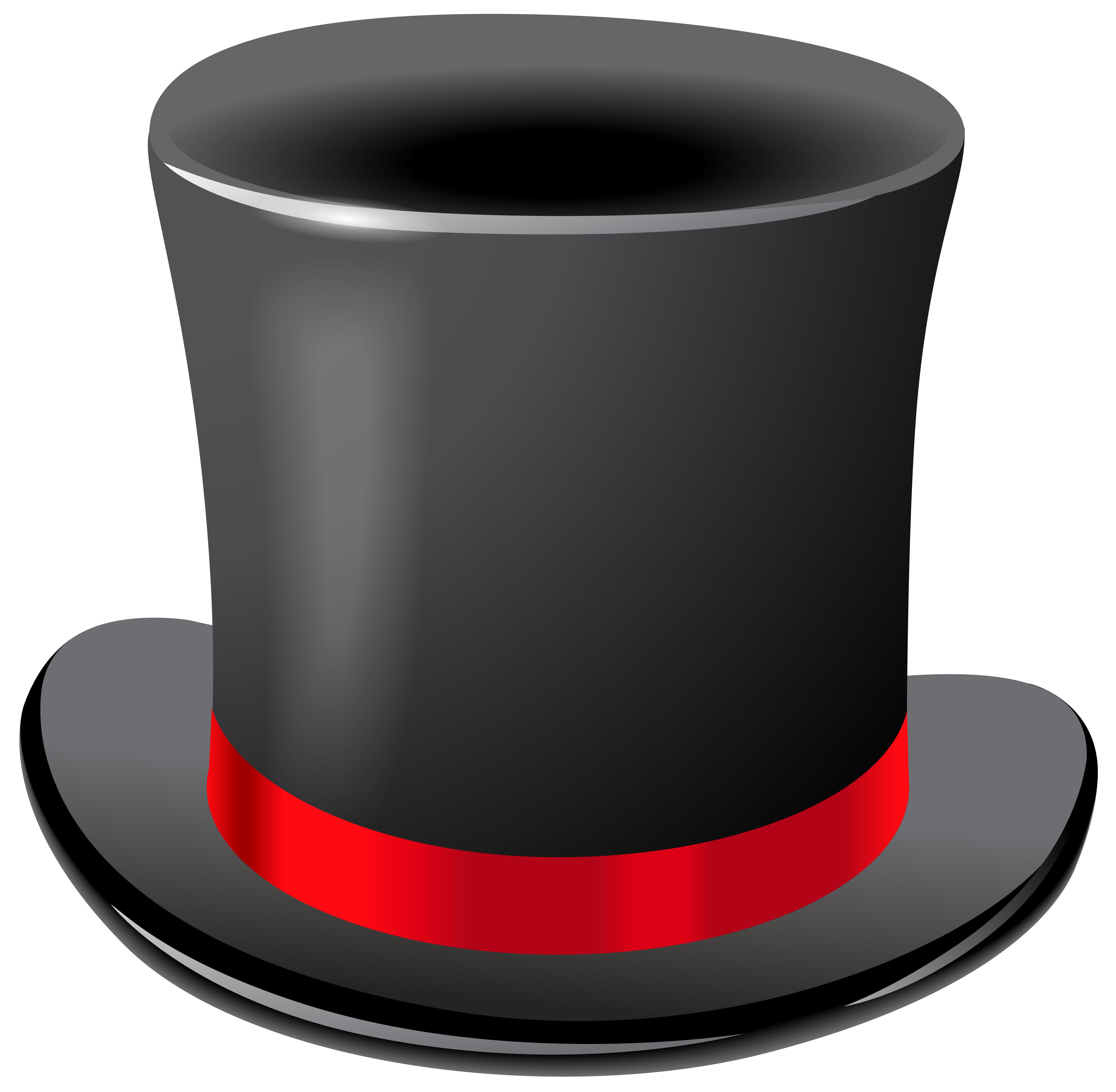 top hat transparent png