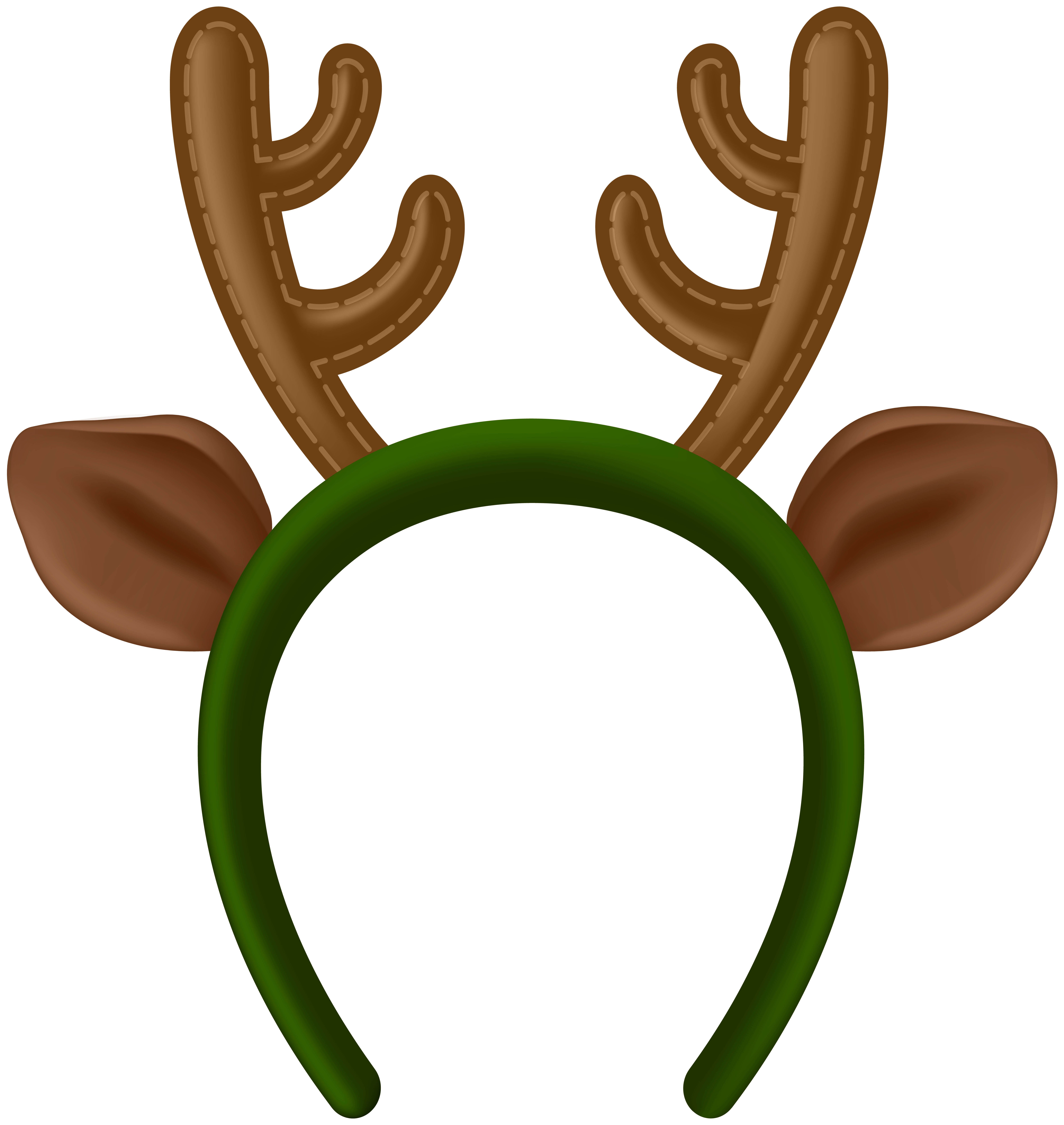Reindeer Antlers Headband Transparent
