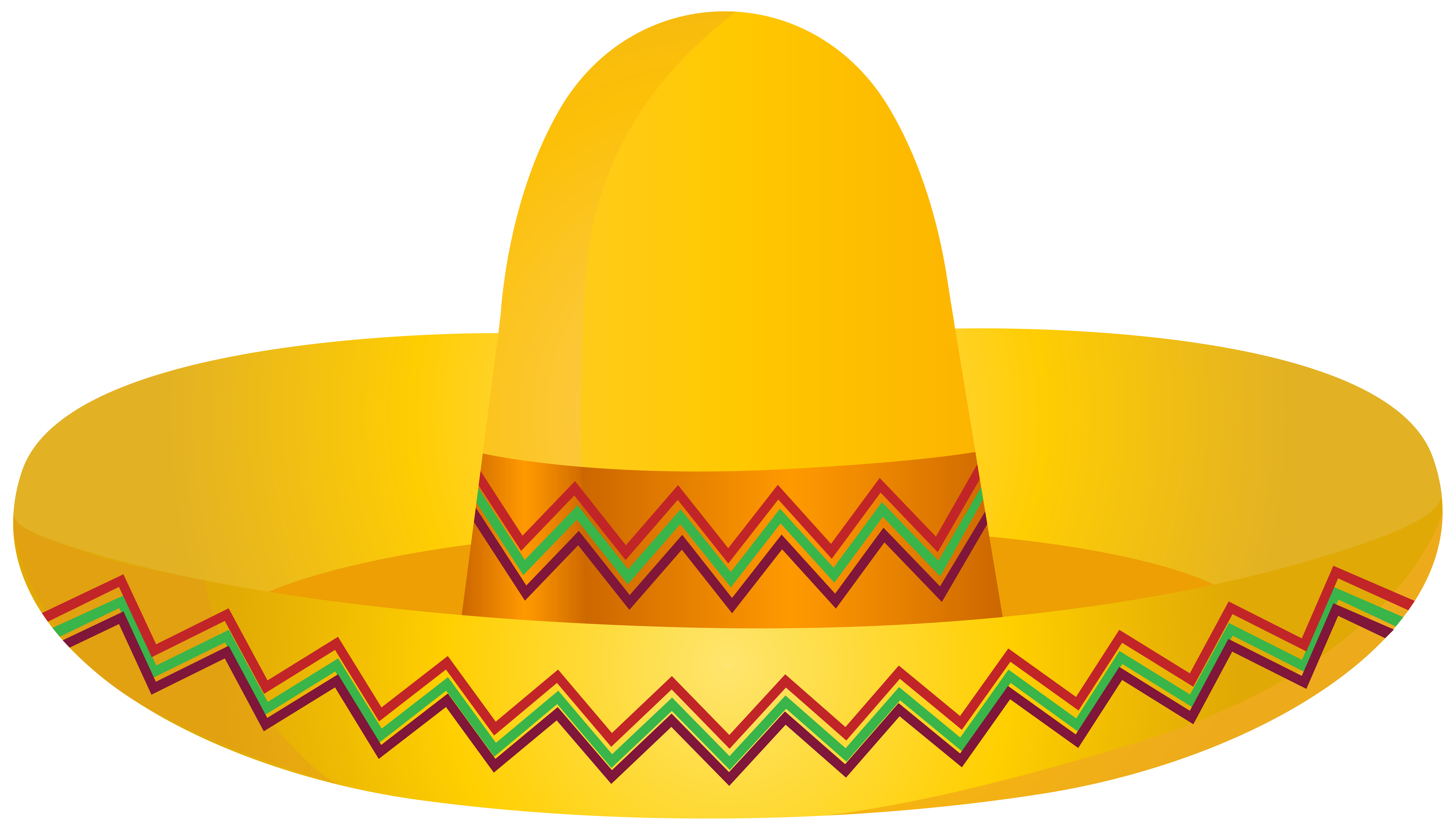 Mexican Hat PNG Transparent Clipart 