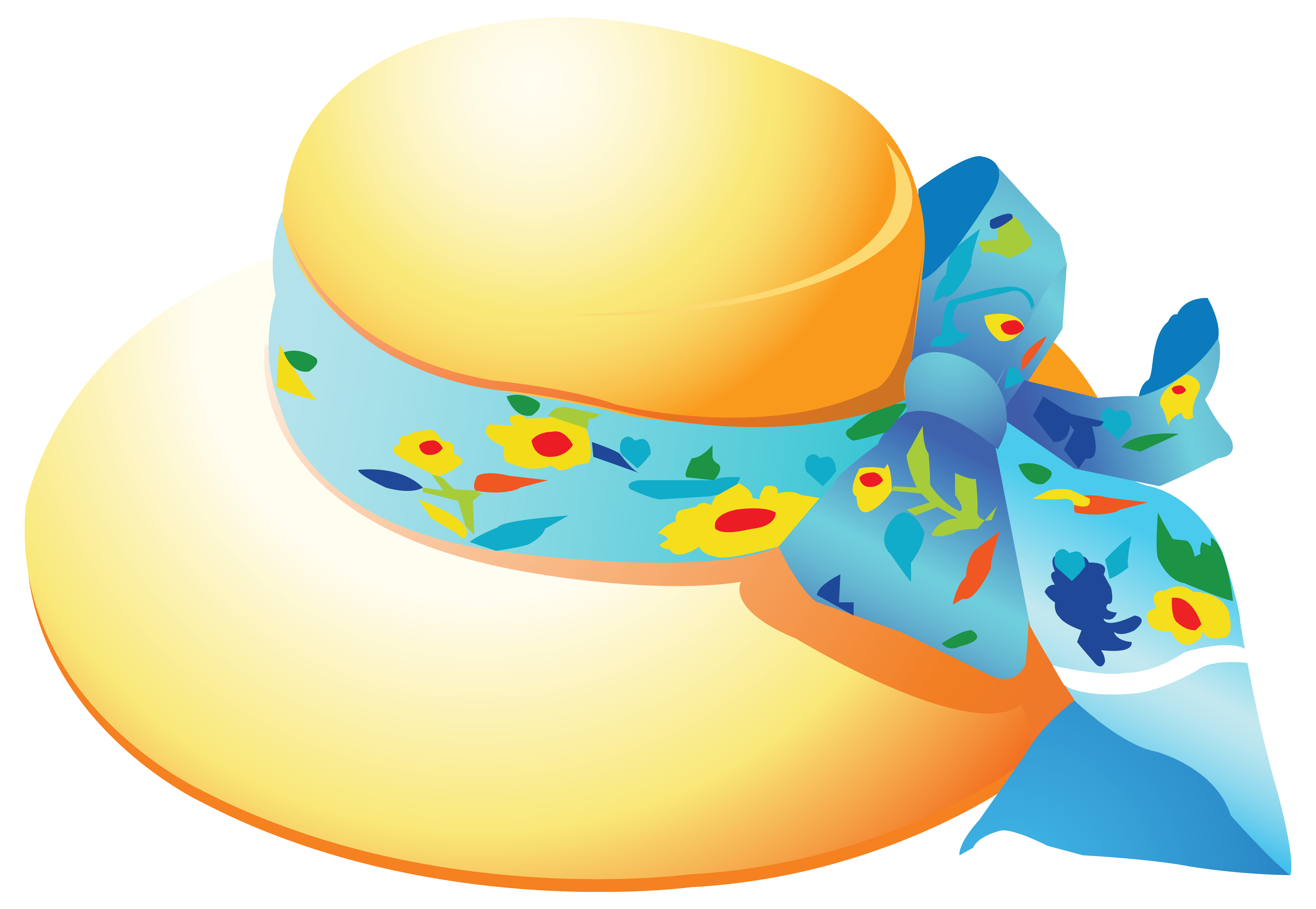 sun hats clip art