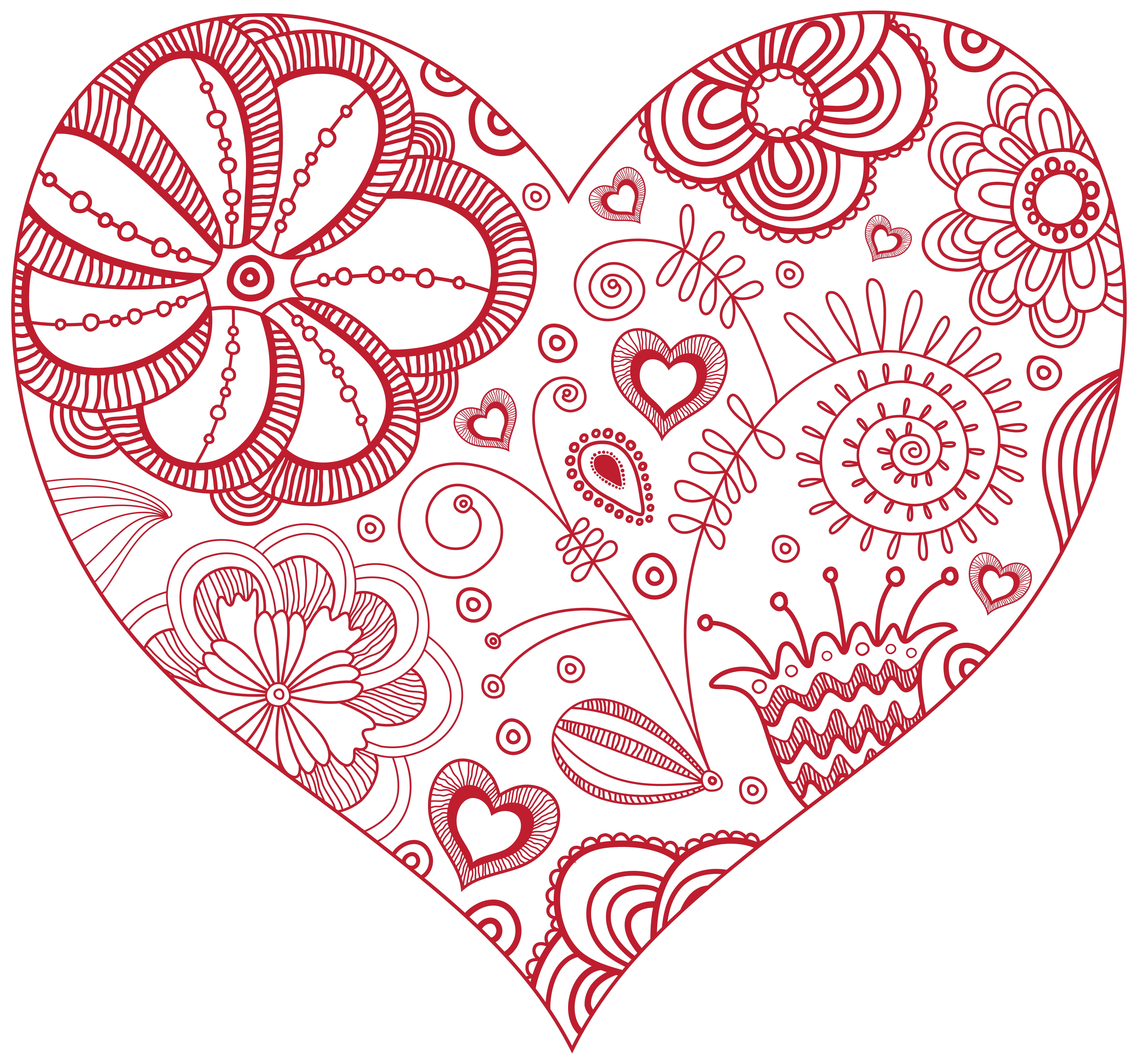 Decorative Red Heart PNG Clip Art Image Gallery Yopriceville