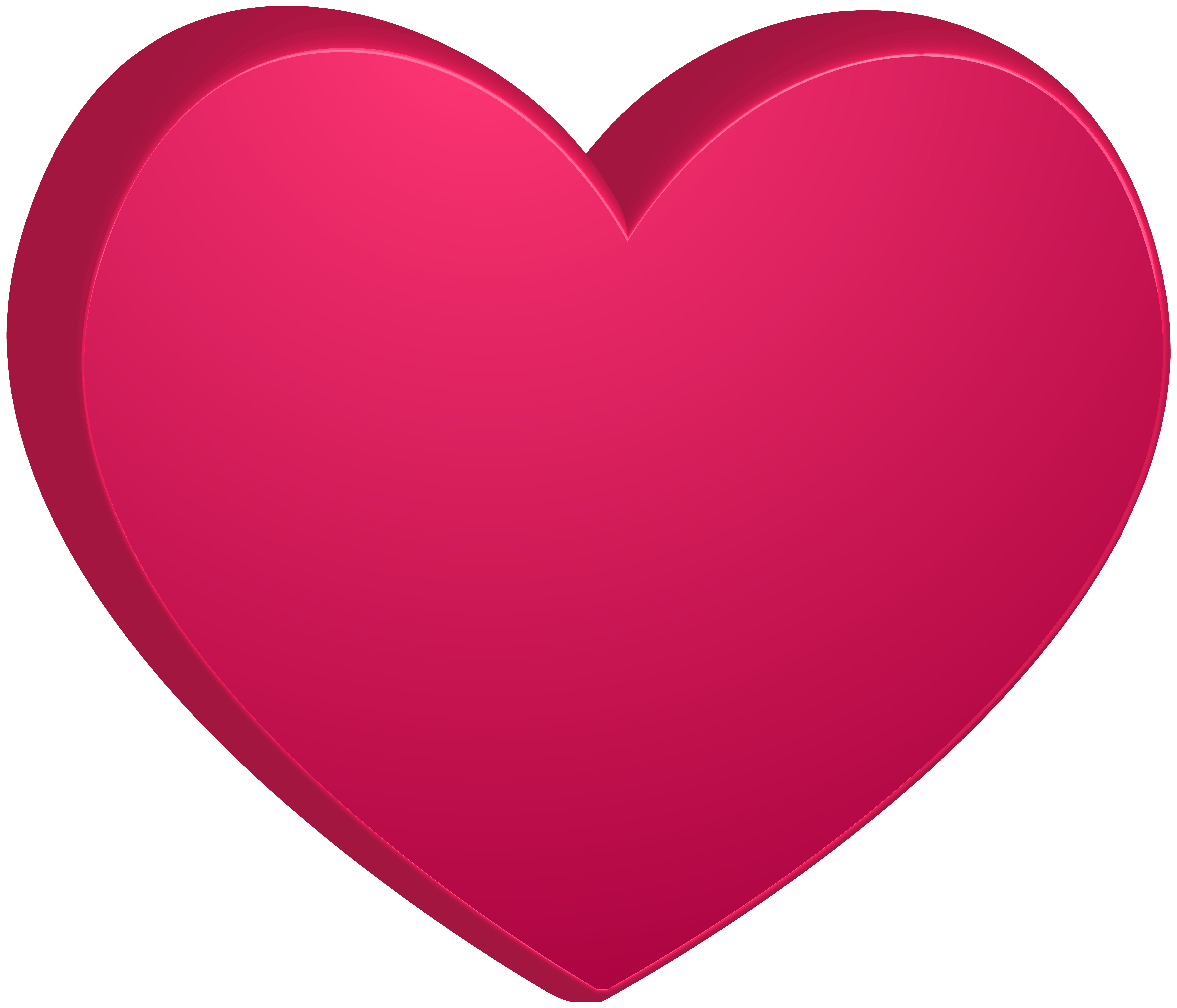 Heart Pink Transparent PNG Clip Art​  Gallery Yopriceville - High-Quality  Free Images and Transparent PNG Clipart