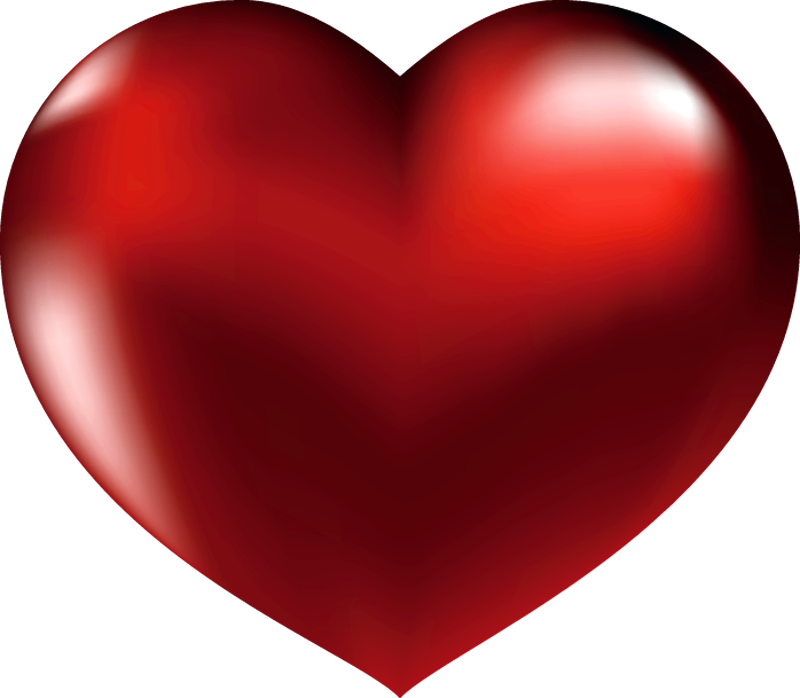 red heart design png