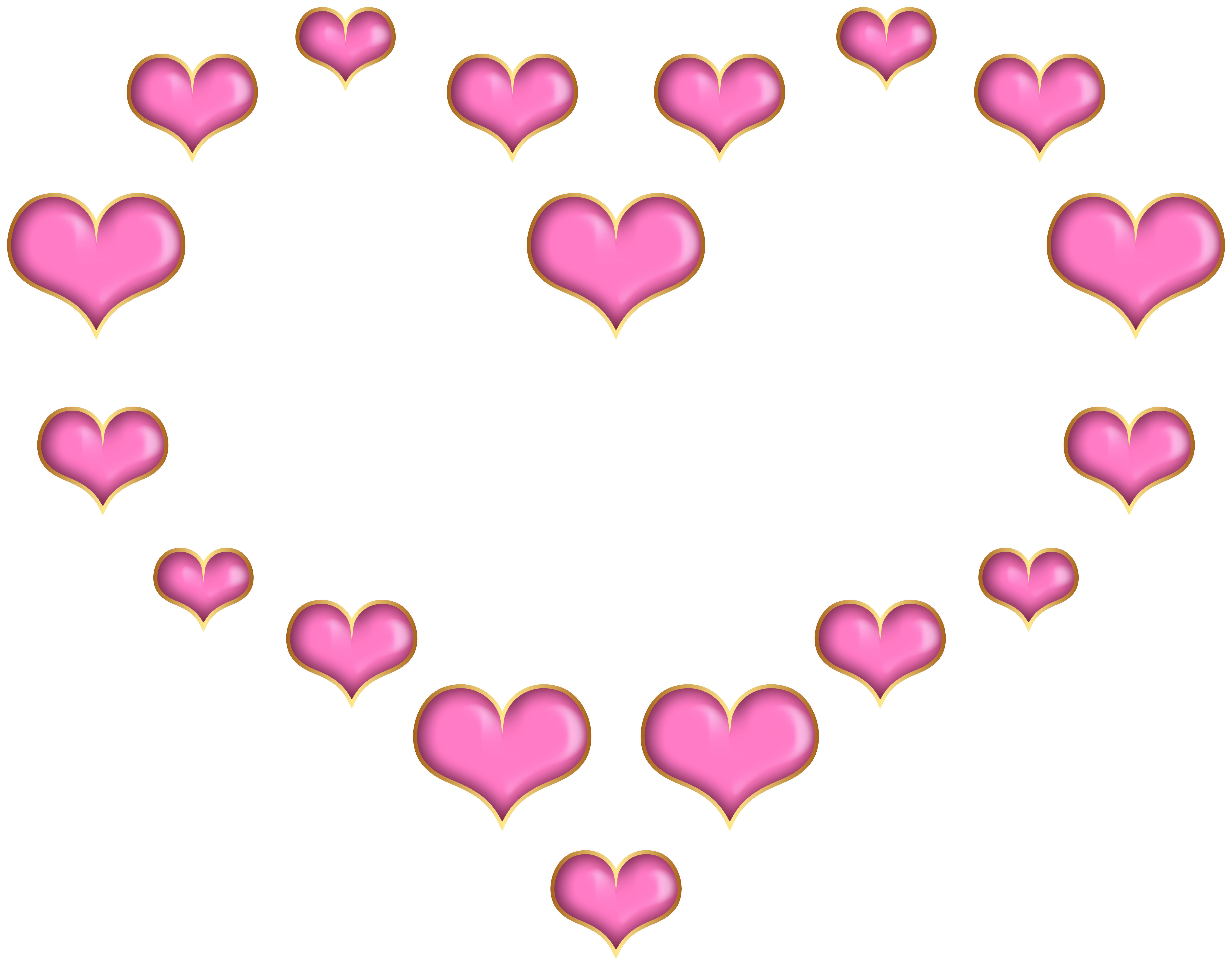 Pink Heart Shape from Hearts PNG Clipart​  Gallery Yopriceville -  High-Quality Free Images and Transparent PNG Clipart