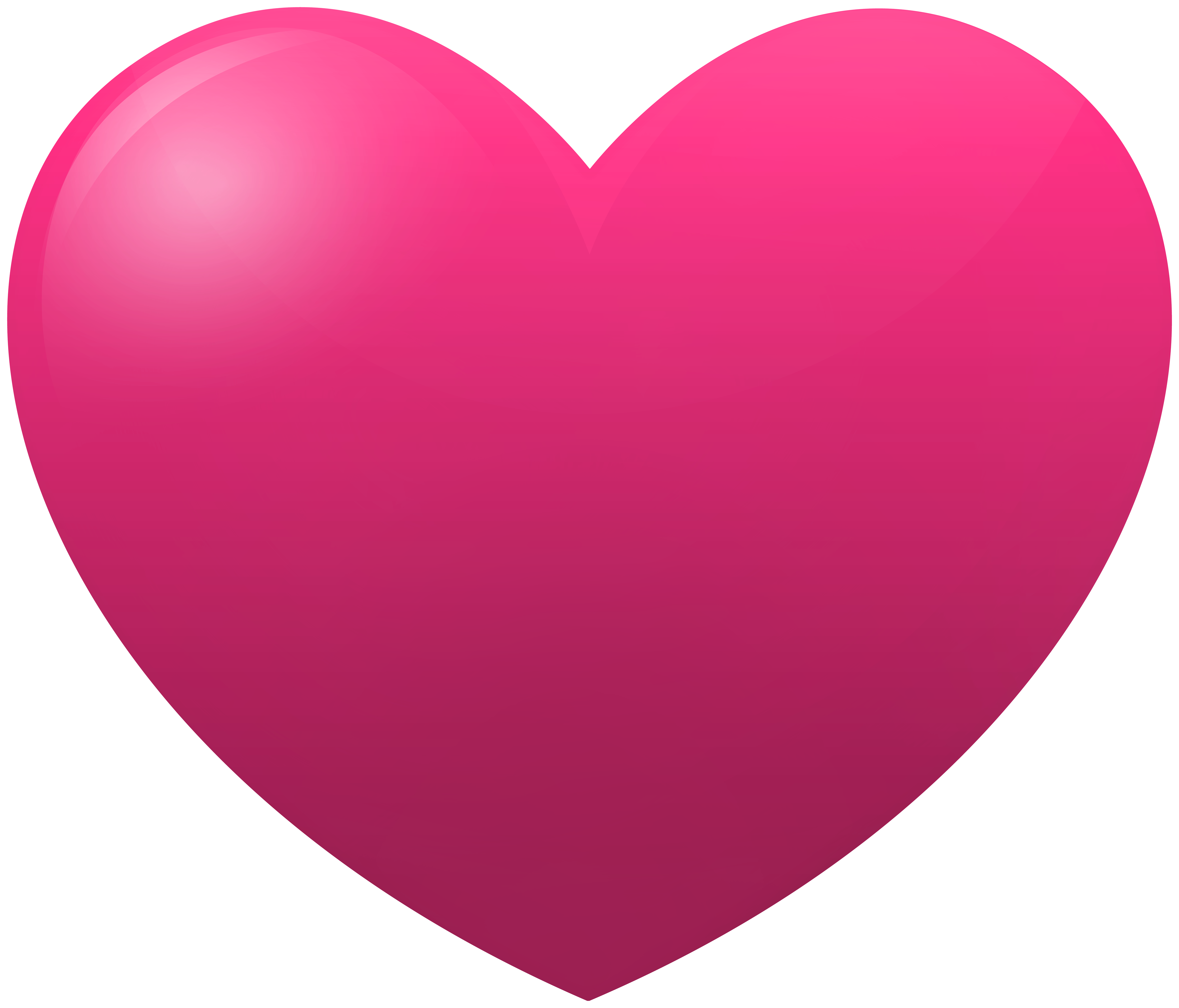 Pink Heart Transparent PNG Clipart​ | Gallery Yopriceville - High-Quality  Free Images and Transparent PNG Clipart