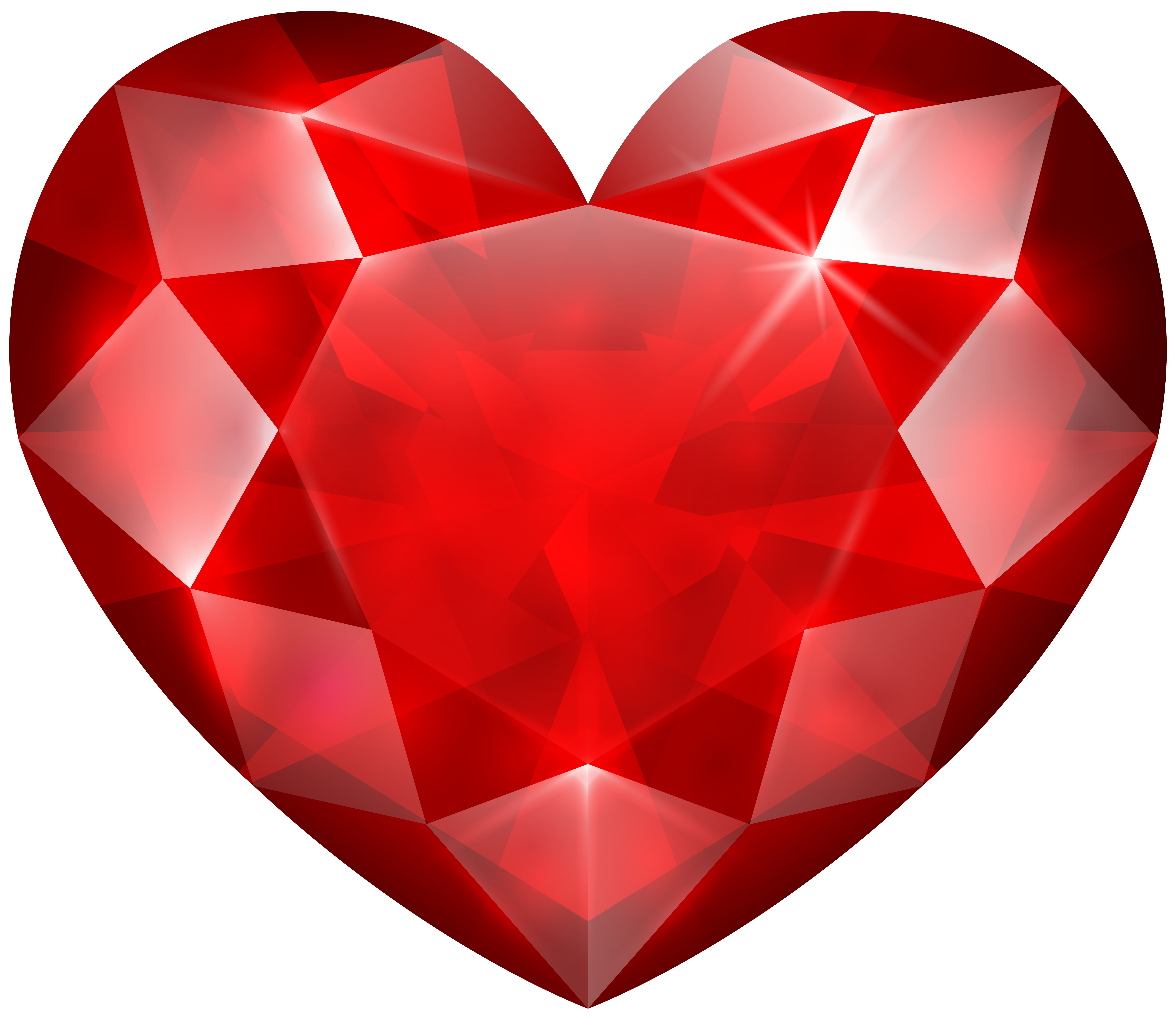 Heart Gem PNG Transparent Images Free Download