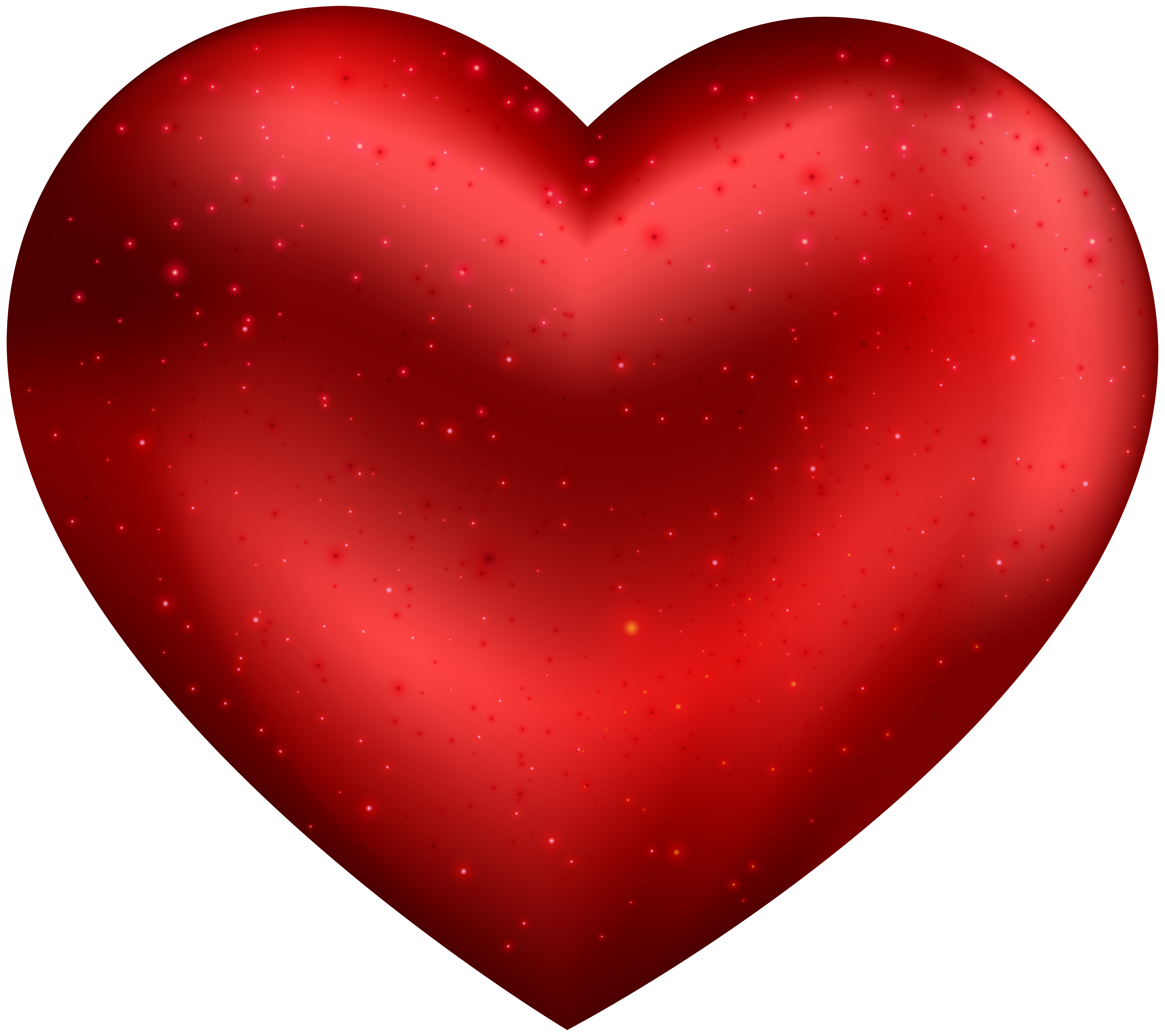 Red Heart Transparent Clip Art​