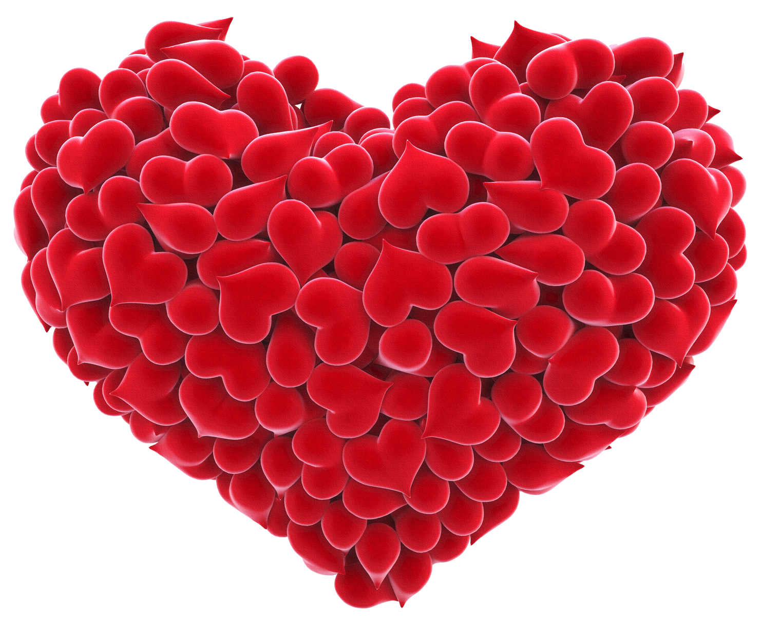 Red Heart of Hearts PNG Clipart​  Gallery Yopriceville - High-Quality Free  Images and Transparent PNG Clipart