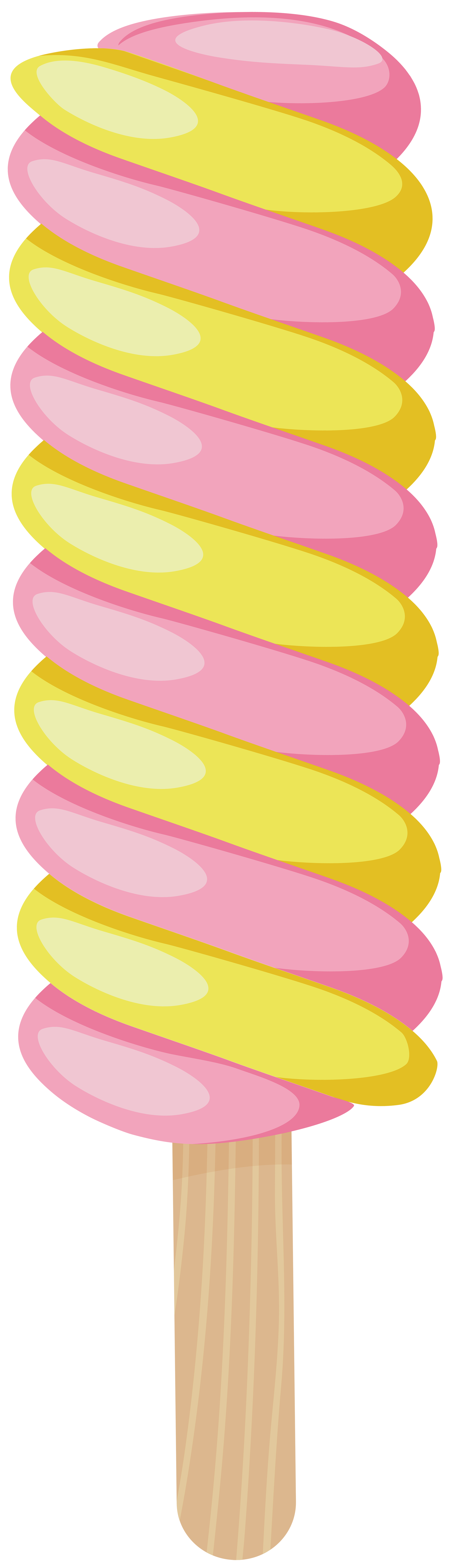 yellow swirl clip art