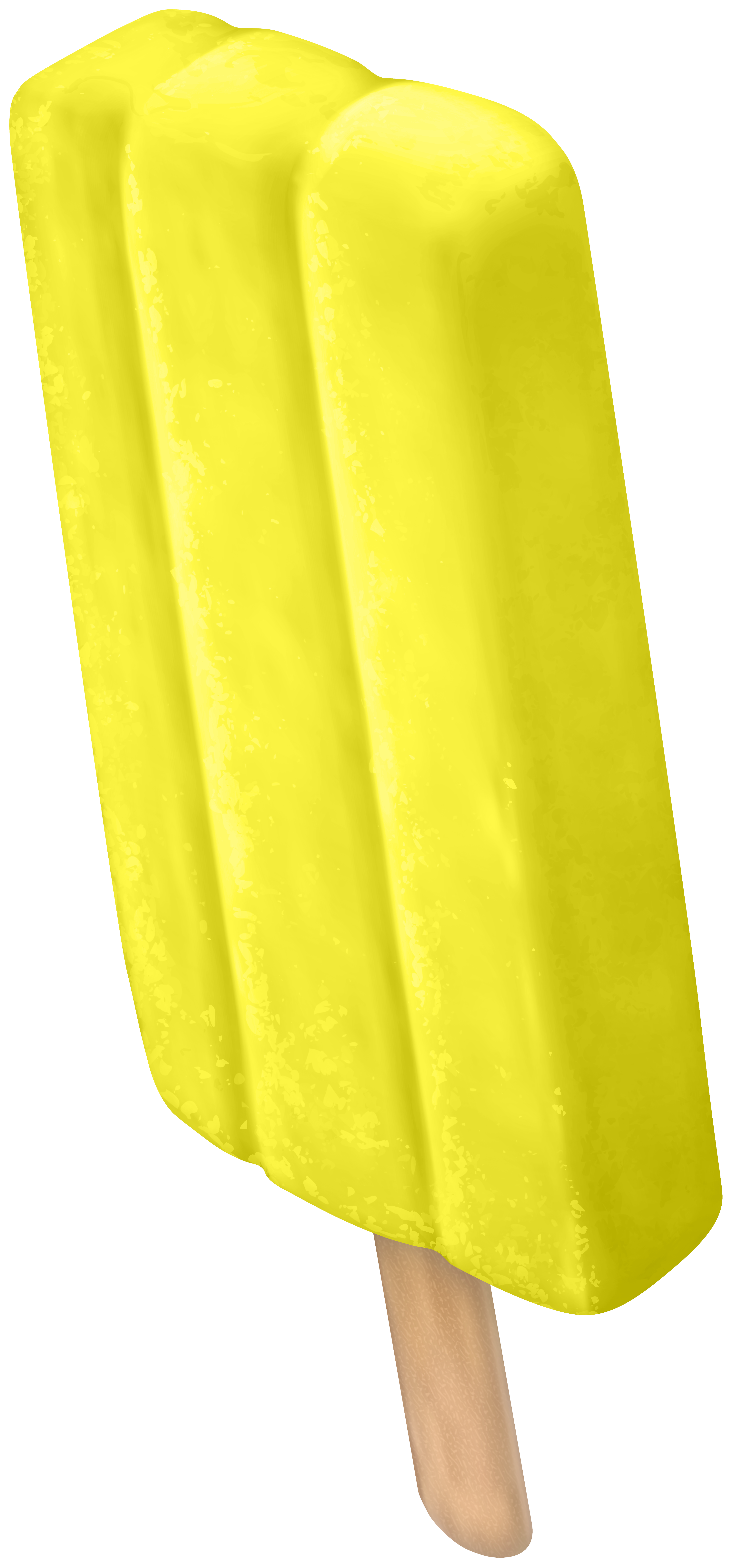 Yellow Popsicle Ice Cream PNG Clipart | Gallery Yopriceville - High