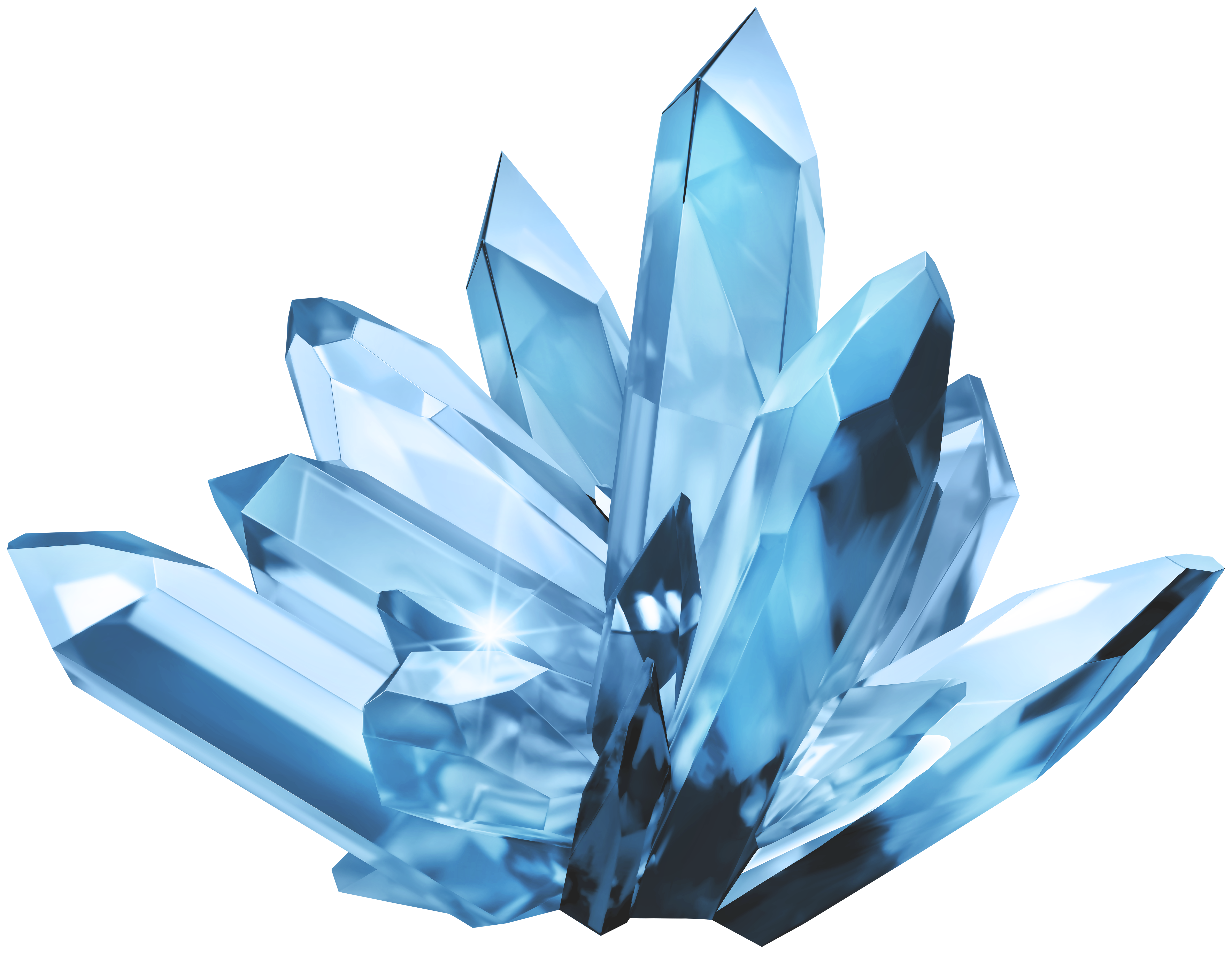 Blue Crystal PNG Clipart​ | Gallery Yopriceville - High-Quality Free Images  and Transparent PNG Clipart