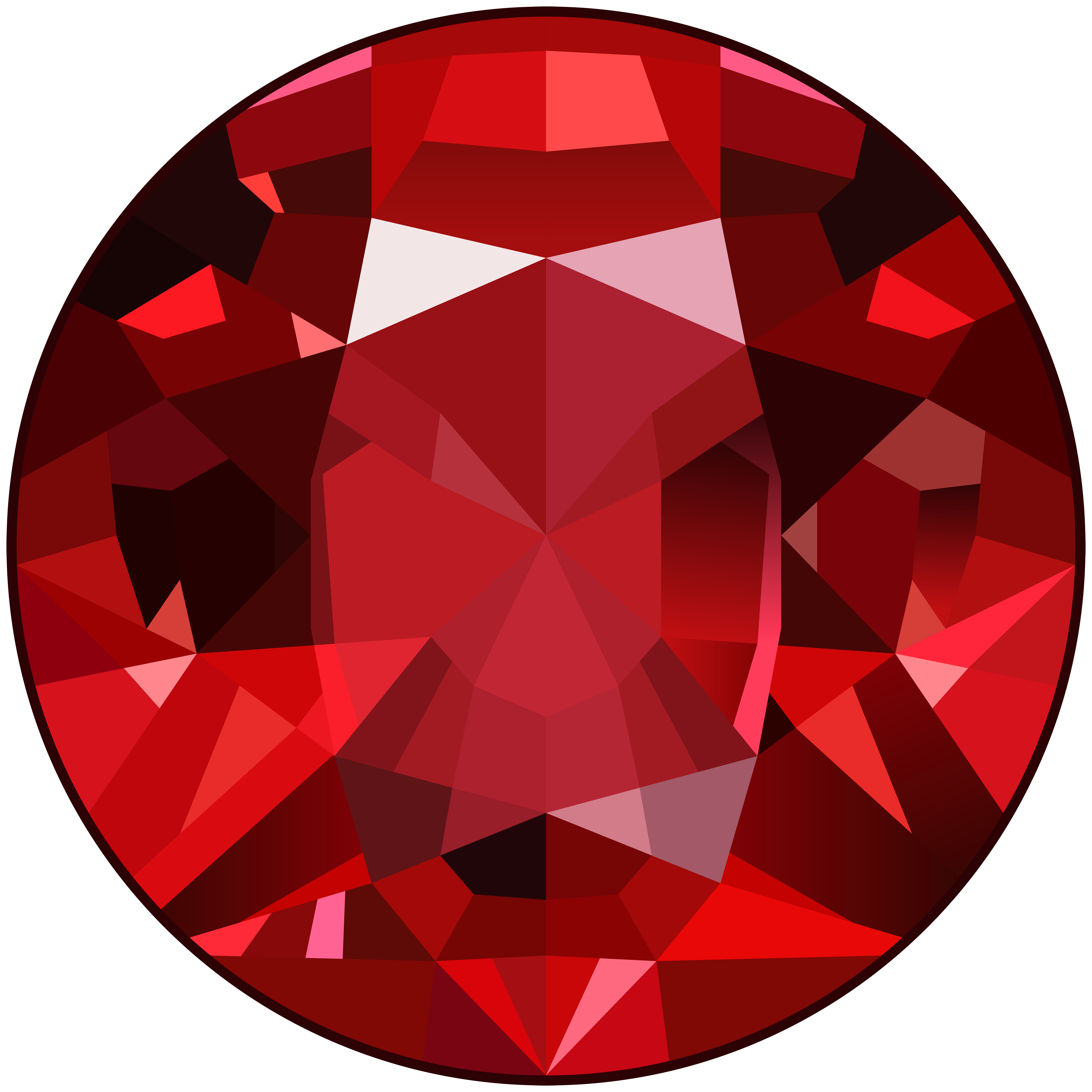 Red Gem PNG Transparent Images Free Download, Vector Files