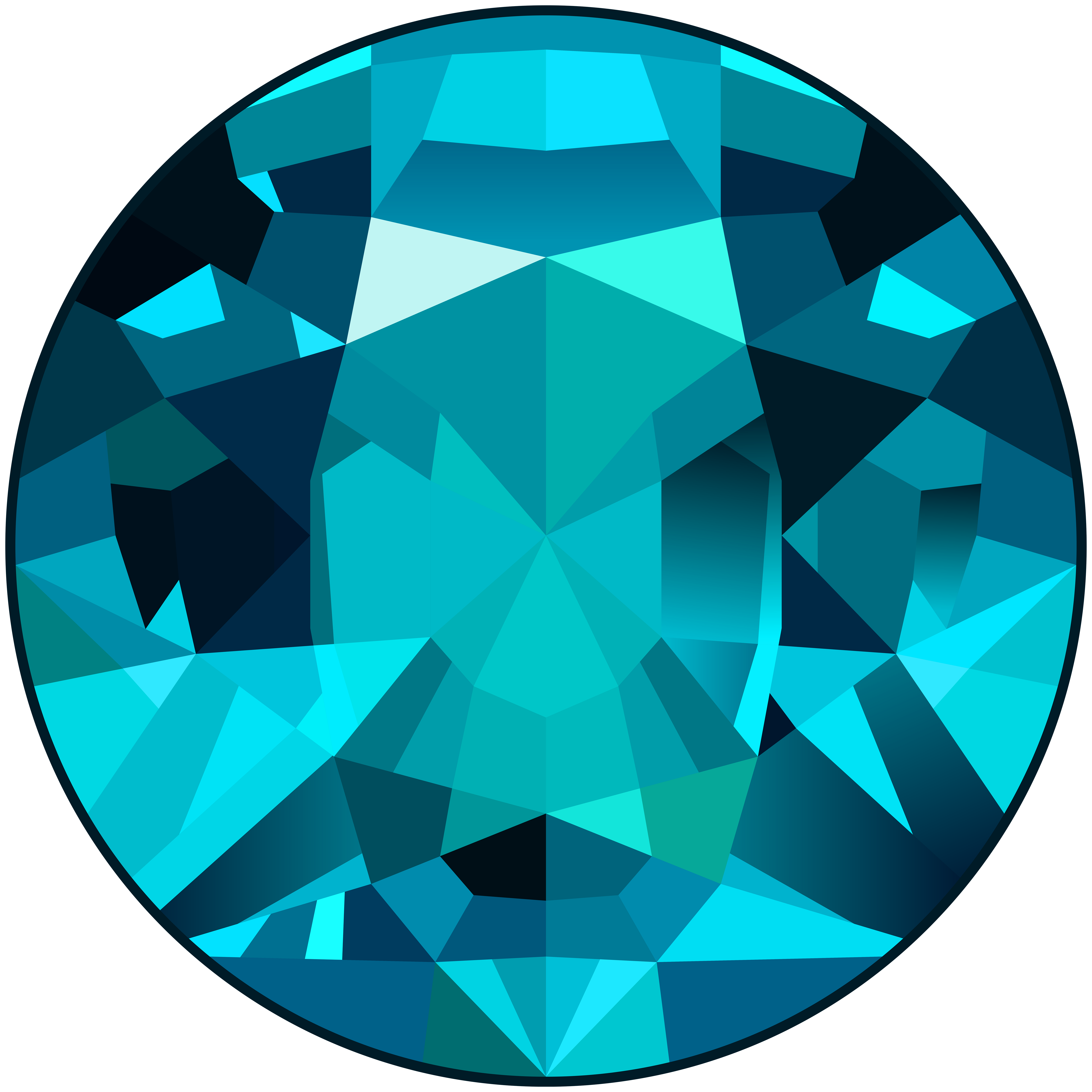 Sky Blue Gem PNG Clip Art Image | Gallery Yopriceville - High-Quality