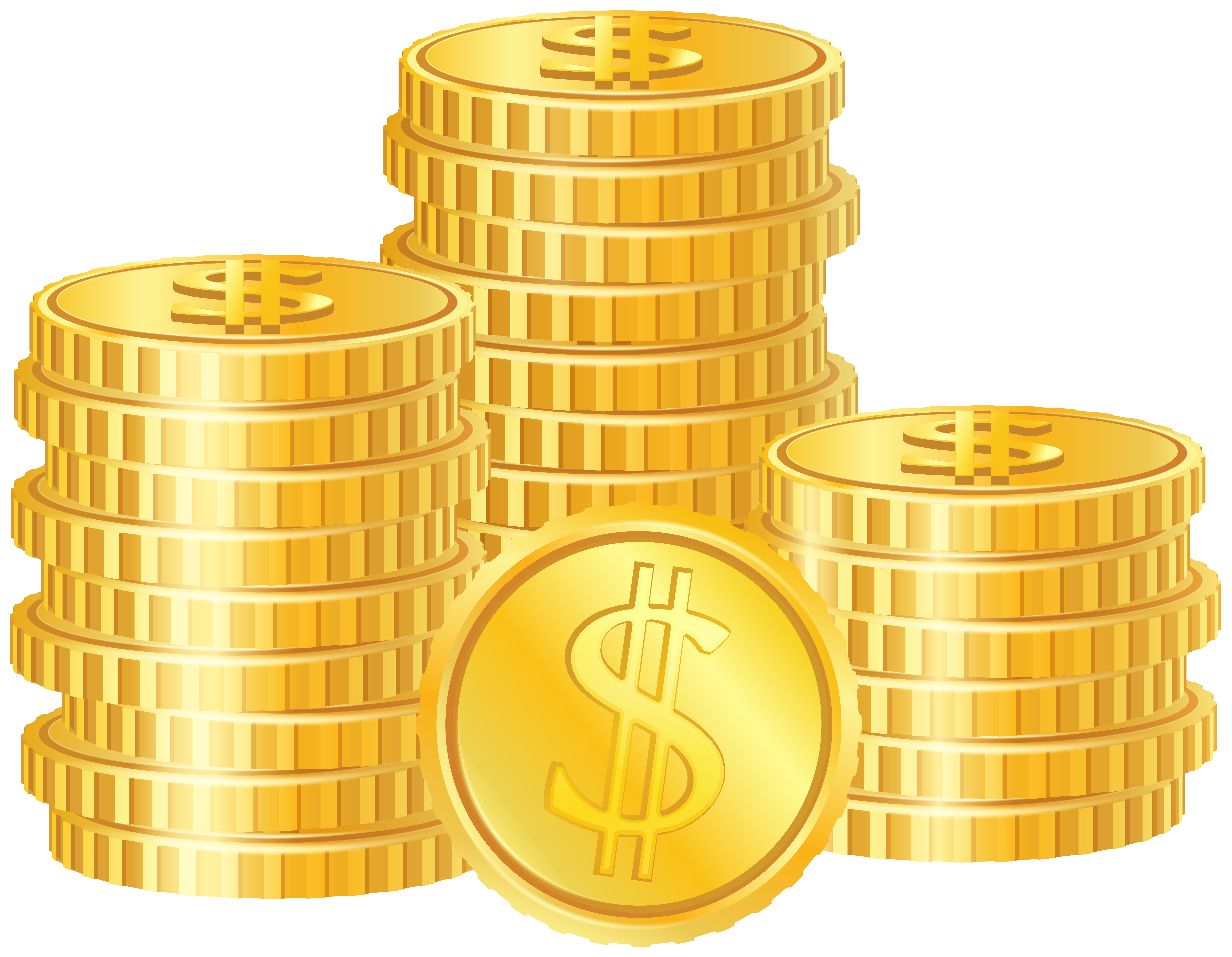 Golden Coins Png Clipart Image Gallery Yopriceville High Quality Images And Transparent Png Free Clipart