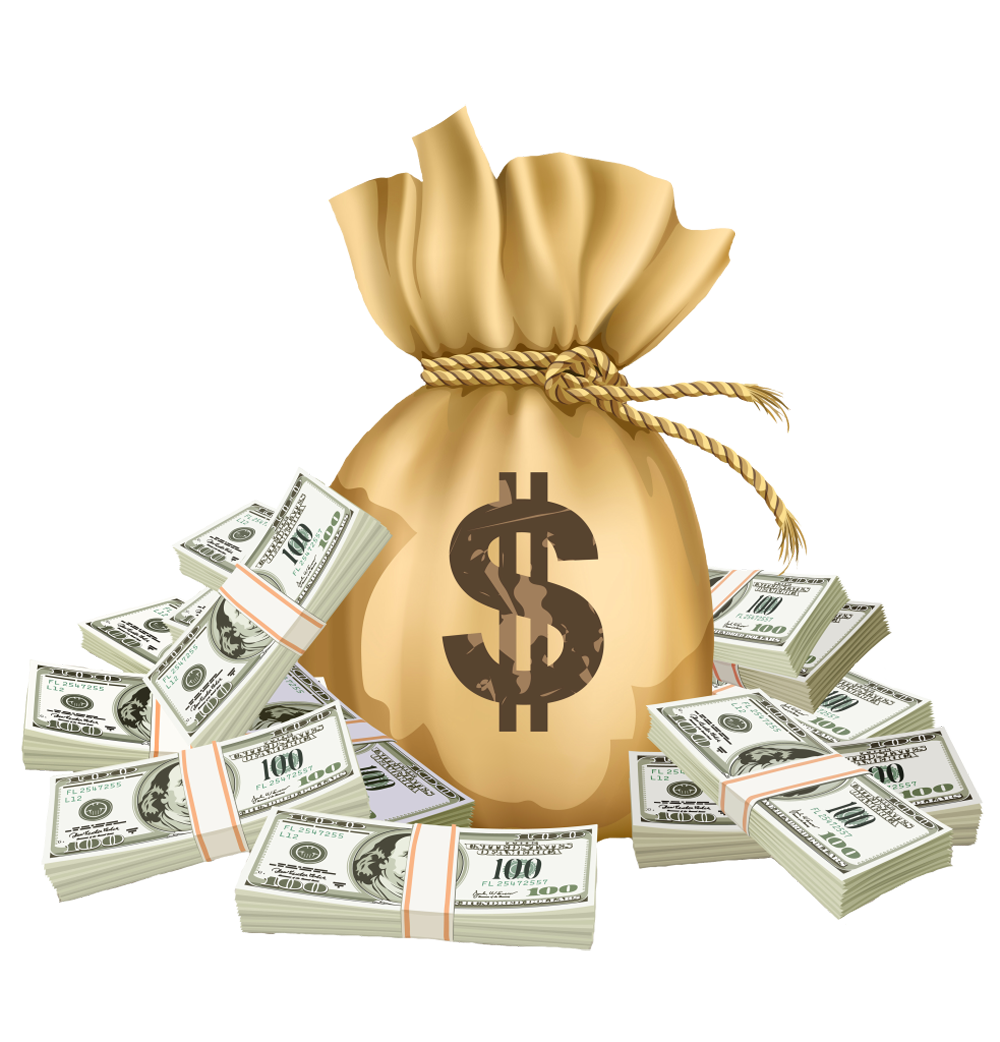 Money Bag Vector PNG Image HD - PNG All | PNG All