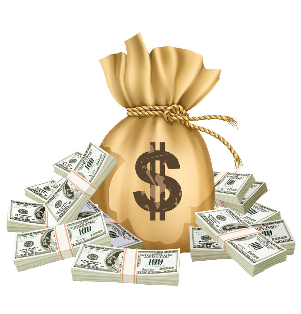 Bag Of Money PNG Photo - PNG All