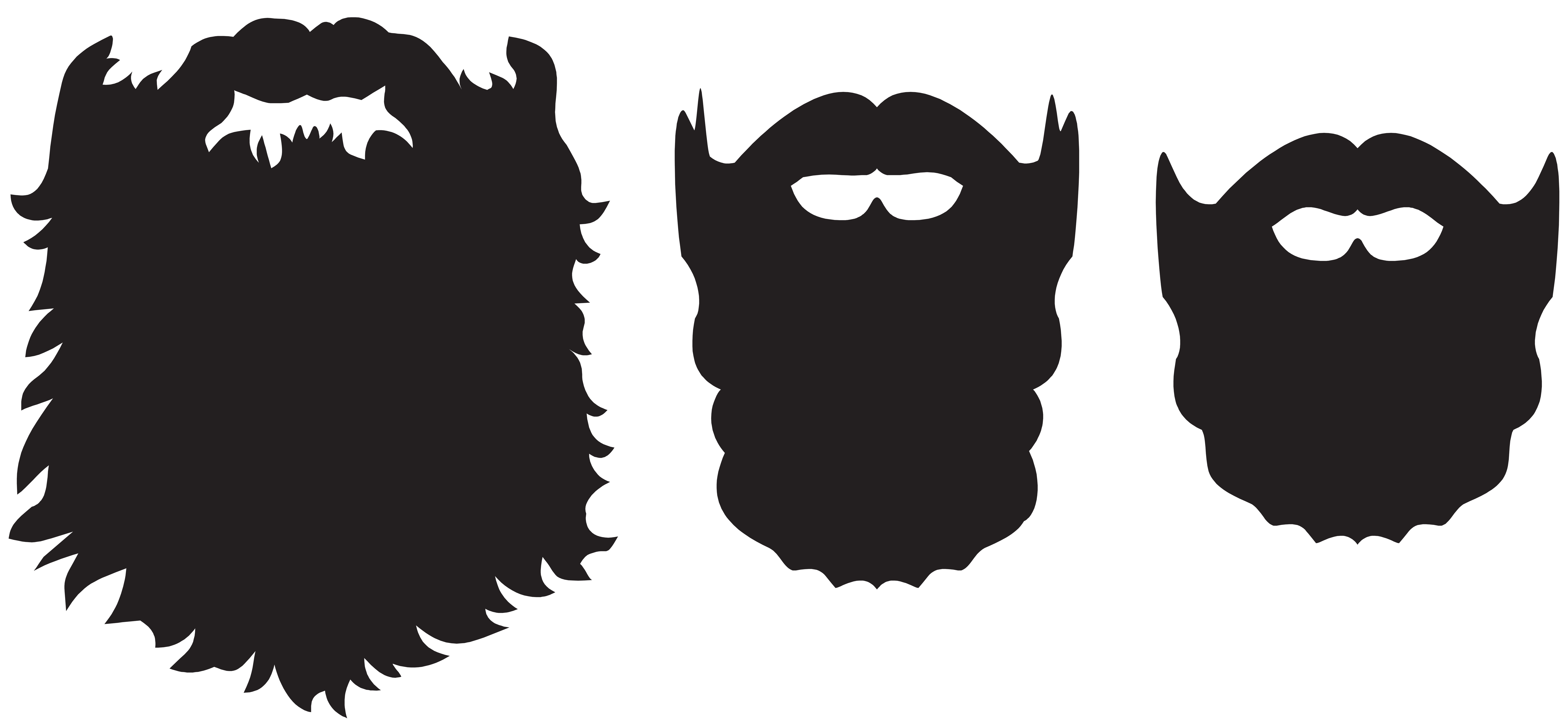 Download Beard Set PNG Clip Art Image | Gallery Yopriceville - High ...