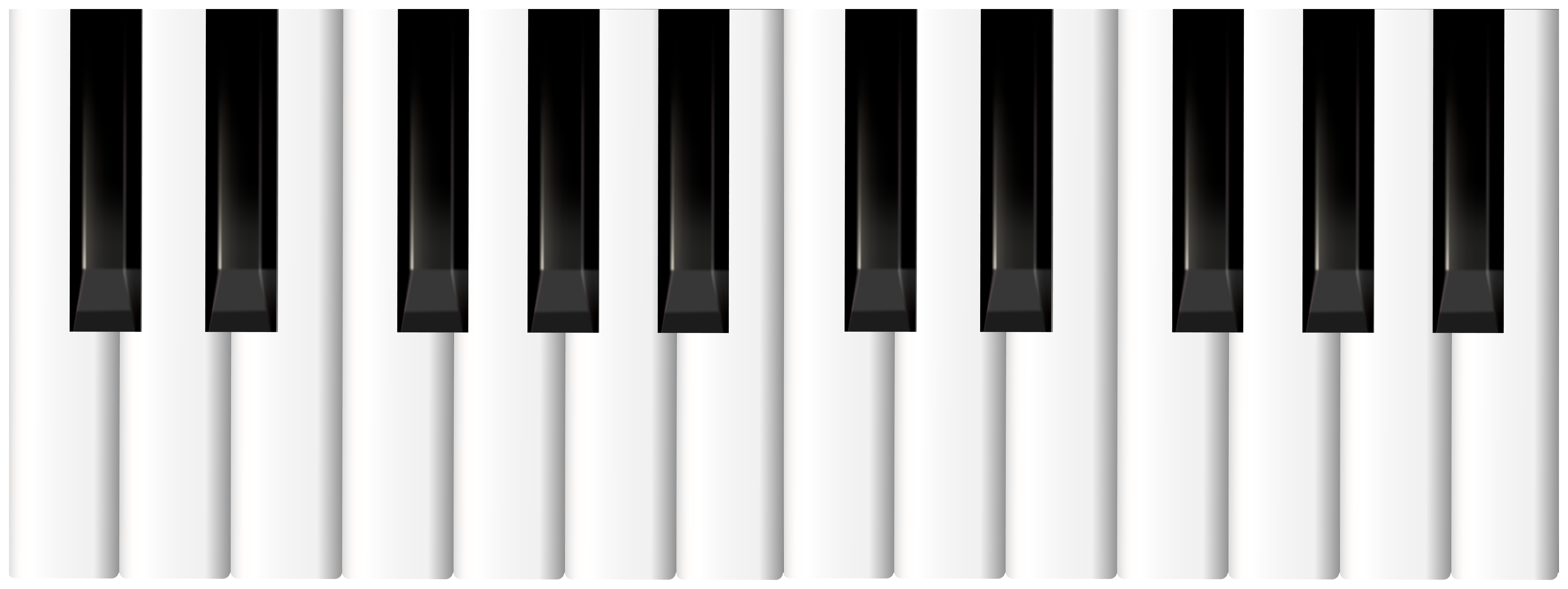 piano keys clip art