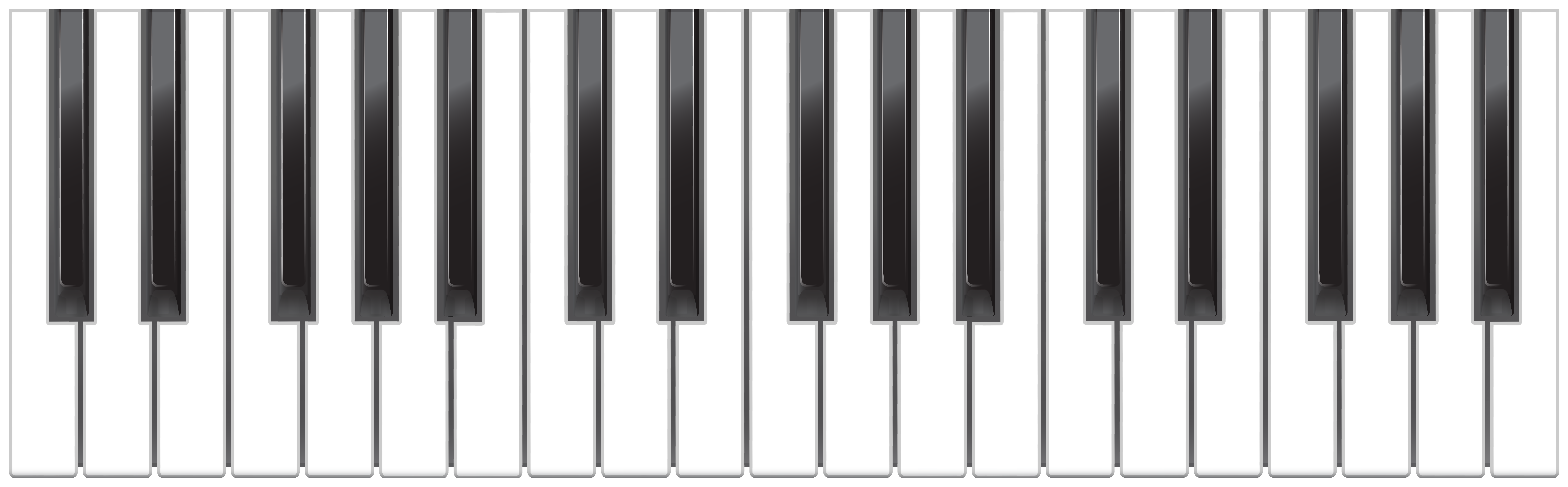 Piano Keyboard Clipart