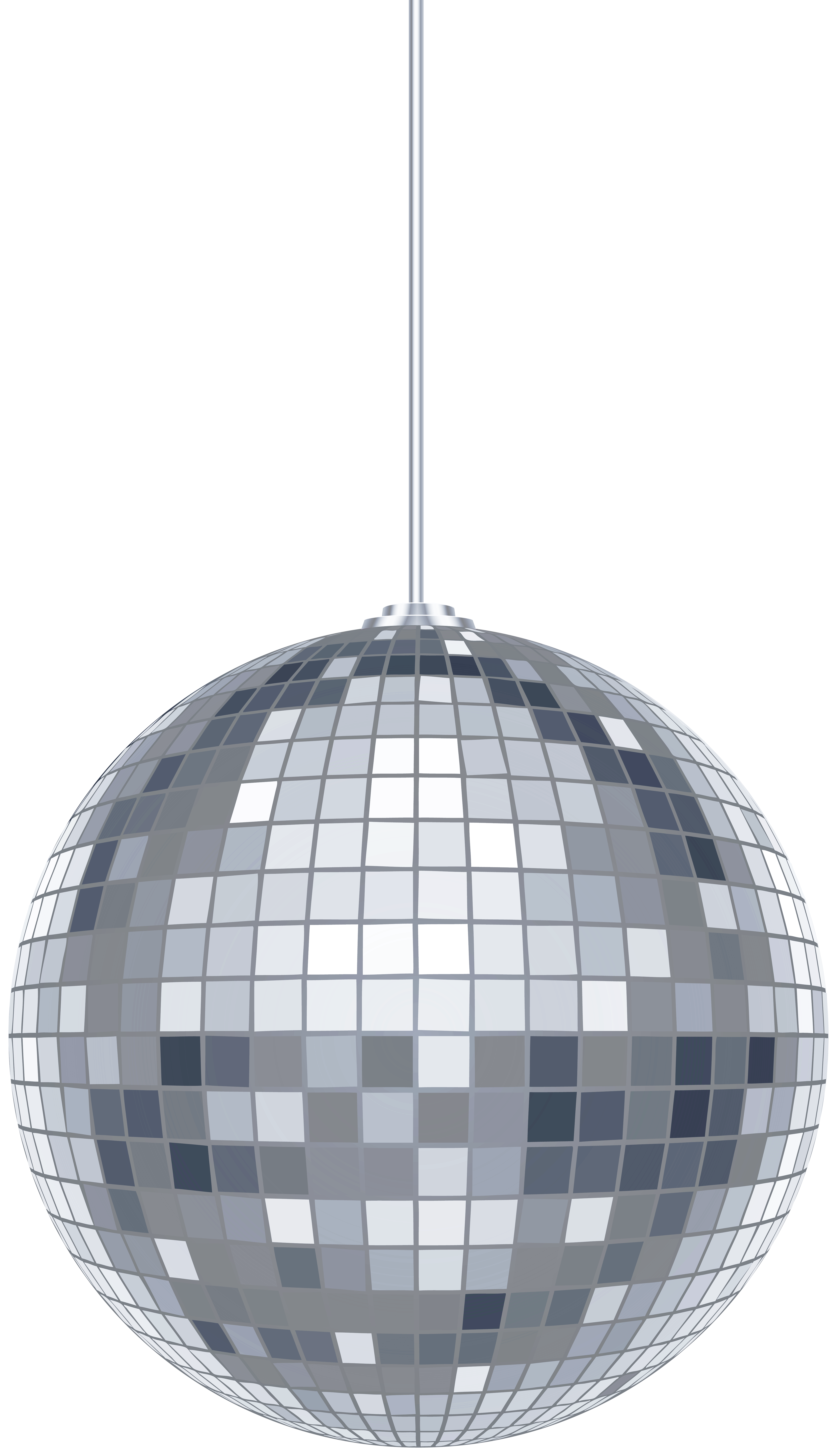 Silver Disco Ball Png