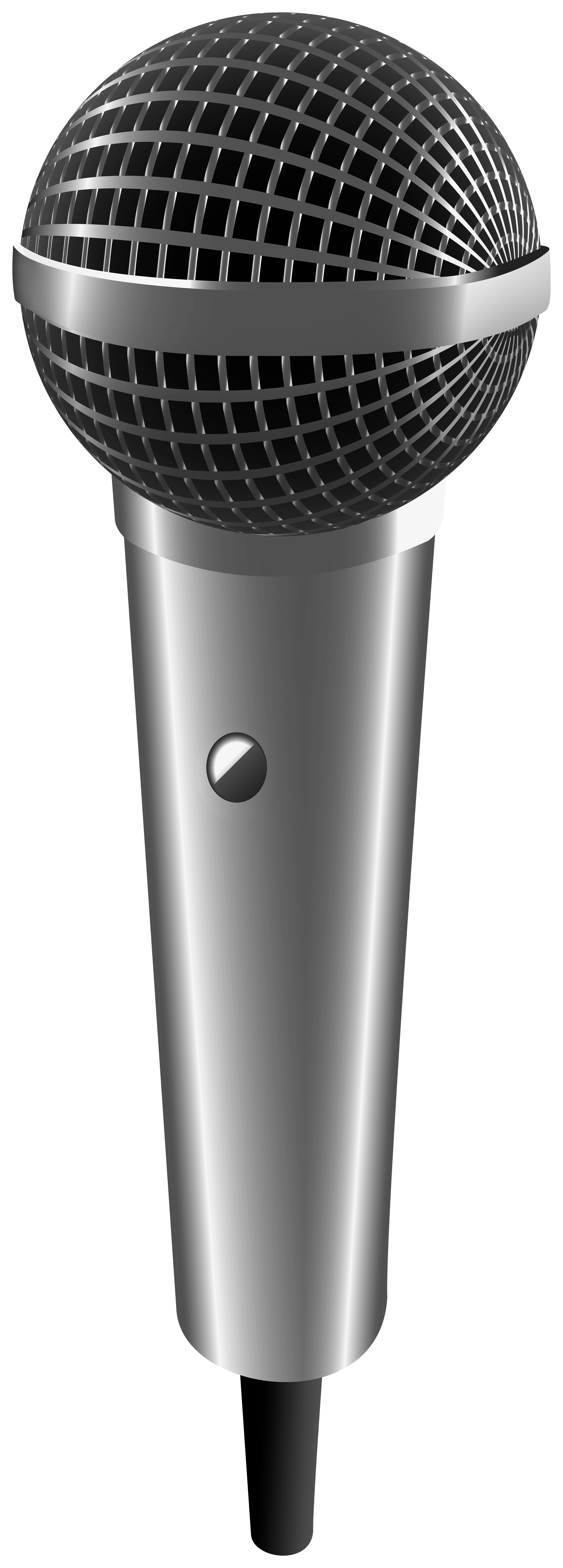 Silver Microphone Transparent Image | Gallery Yopriceville - High