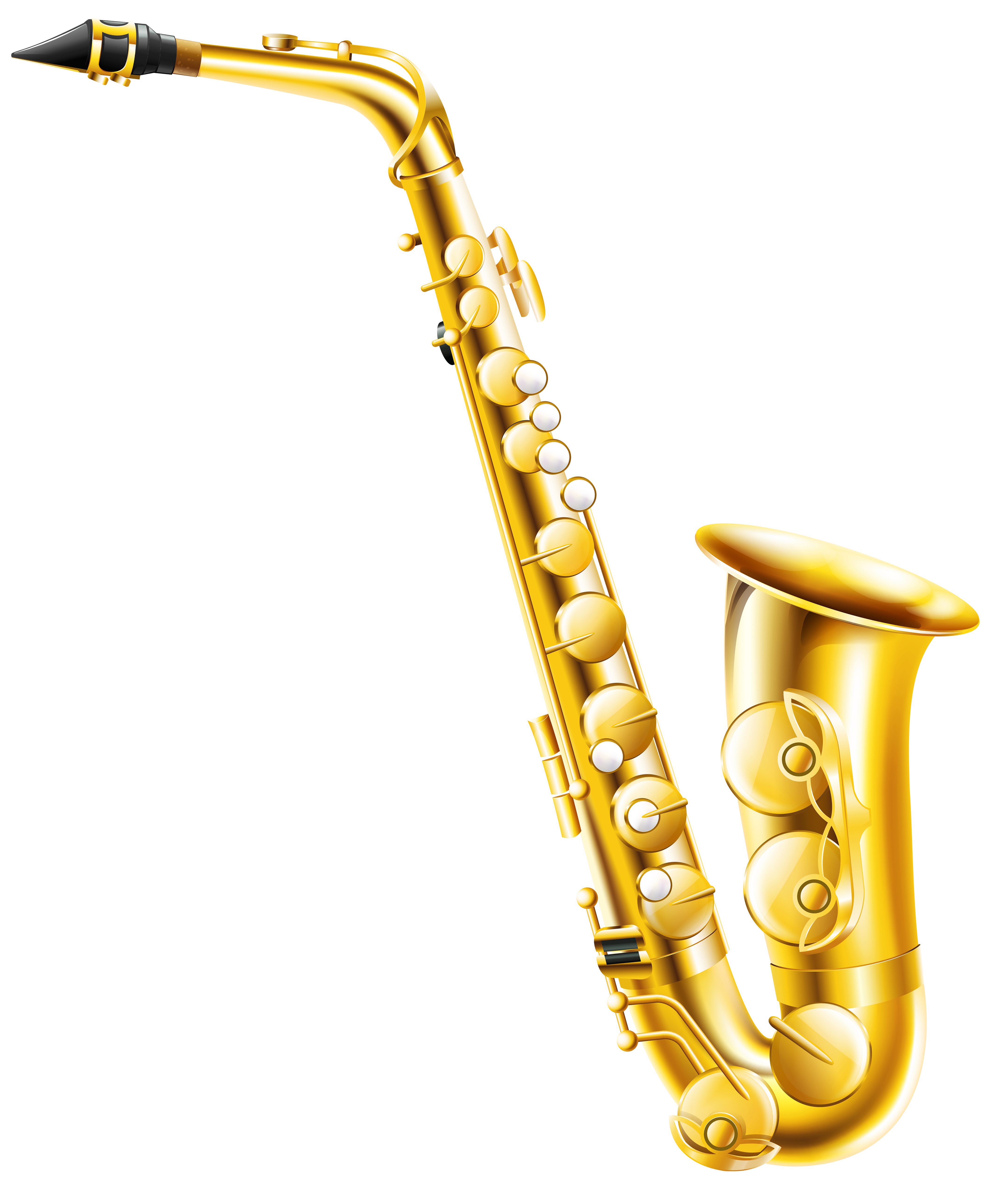 saxophones clipart heart