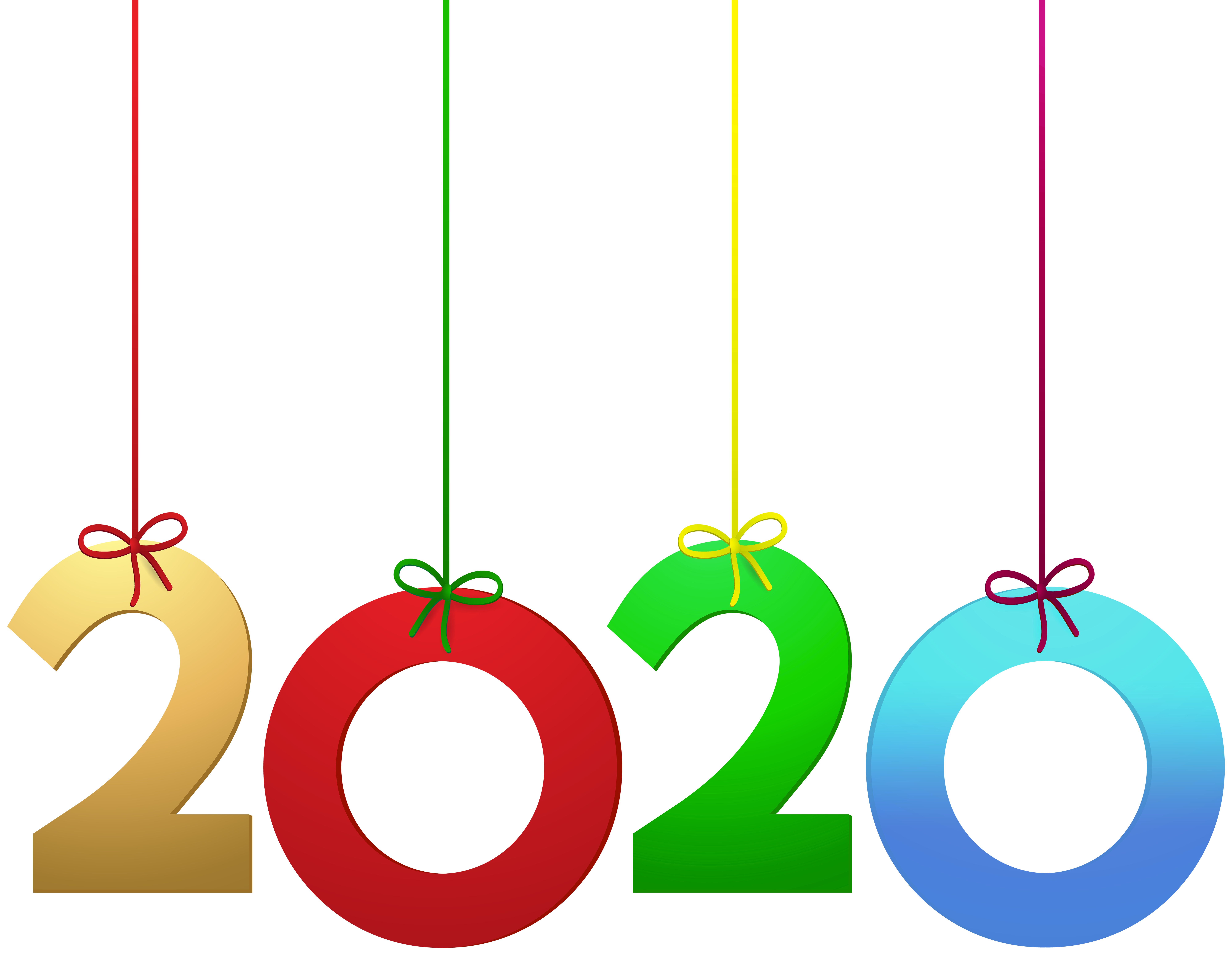 2020 Hanging Decoration PNG Clip Art Image​  Gallery Yopriceville - High-Quality  Free Images and Transparent PNG Clipart