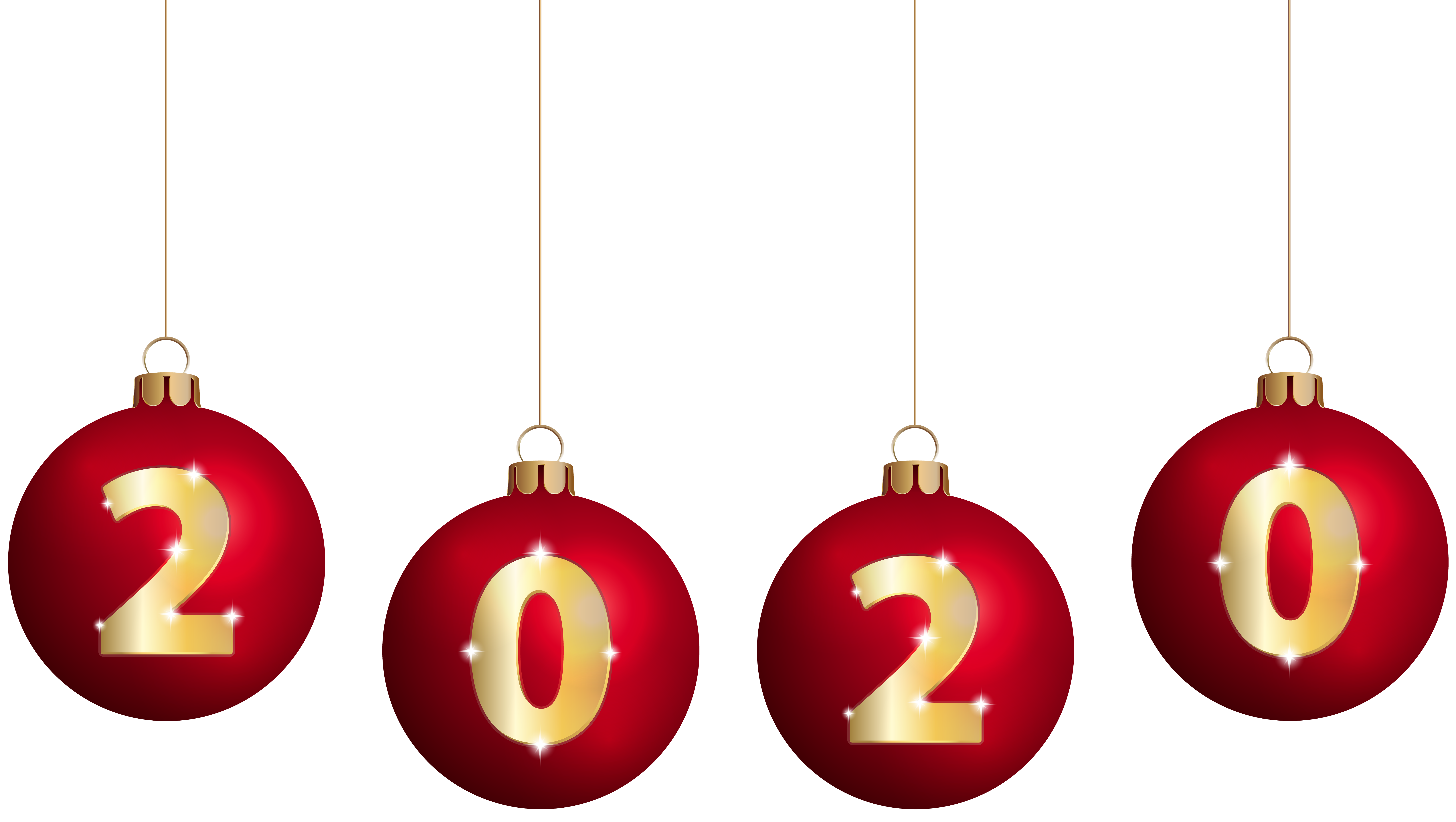 2020 and Christmas Balls PNG Clip Art | Gallery ...

