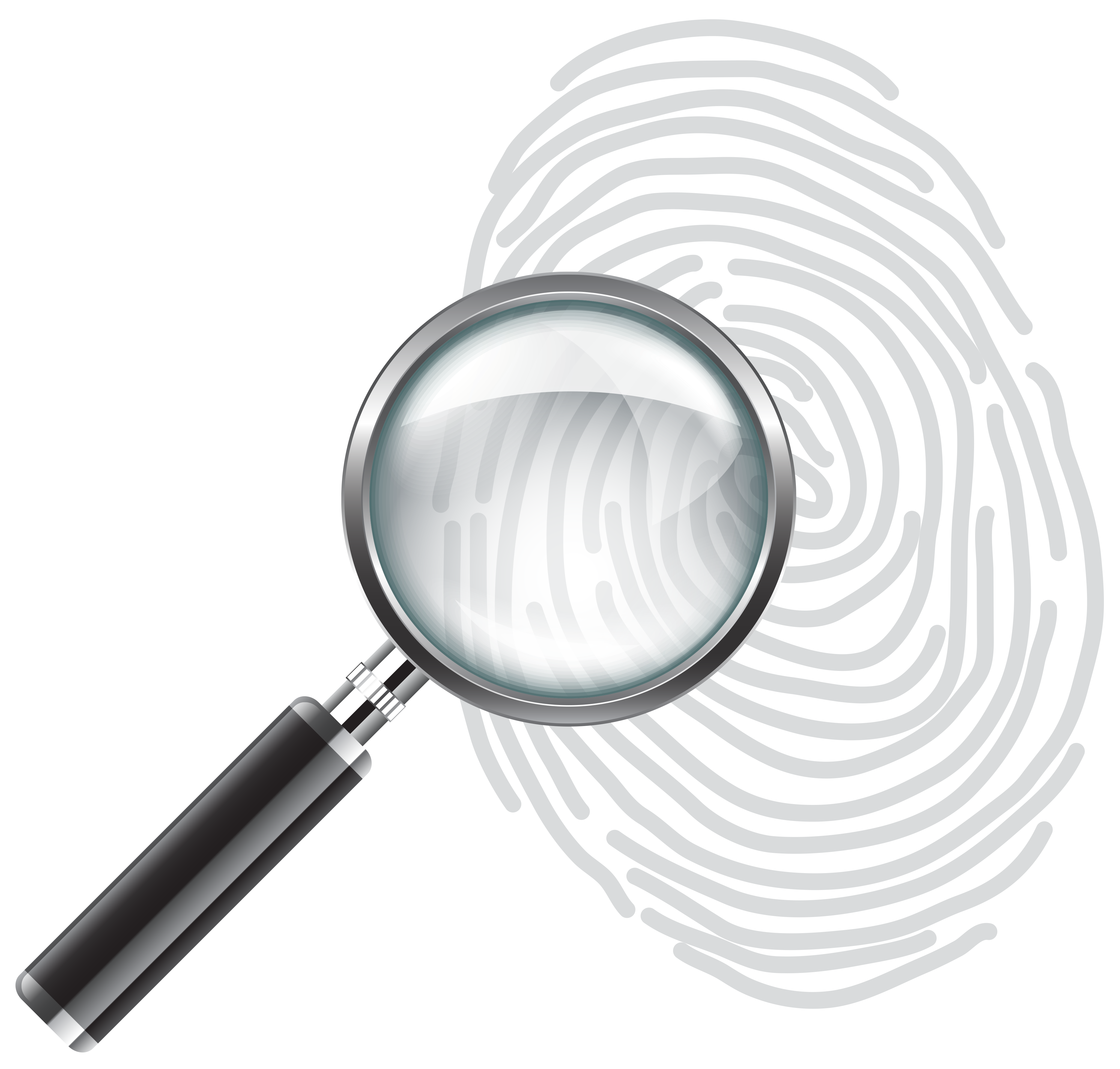 Magnifying Glass With Fingerprint Png Clip Art Image Gallery Yopriceville High Quality Images And Transparent Png Free Clipart