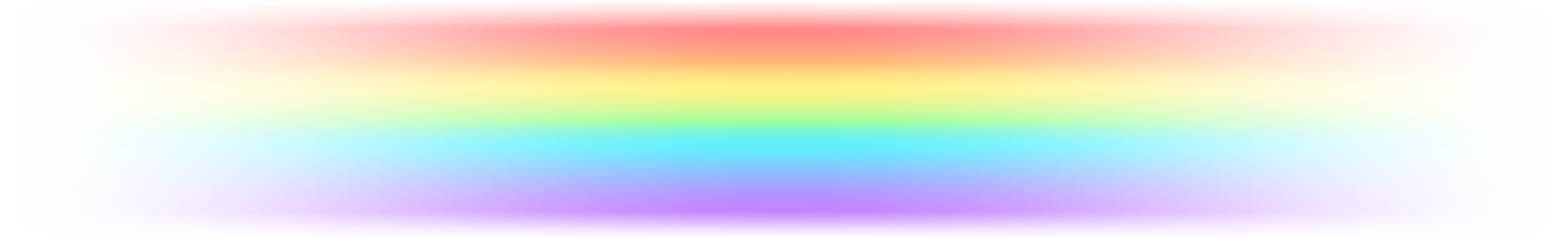 Rainbow Line Transparent Clip Art Image​