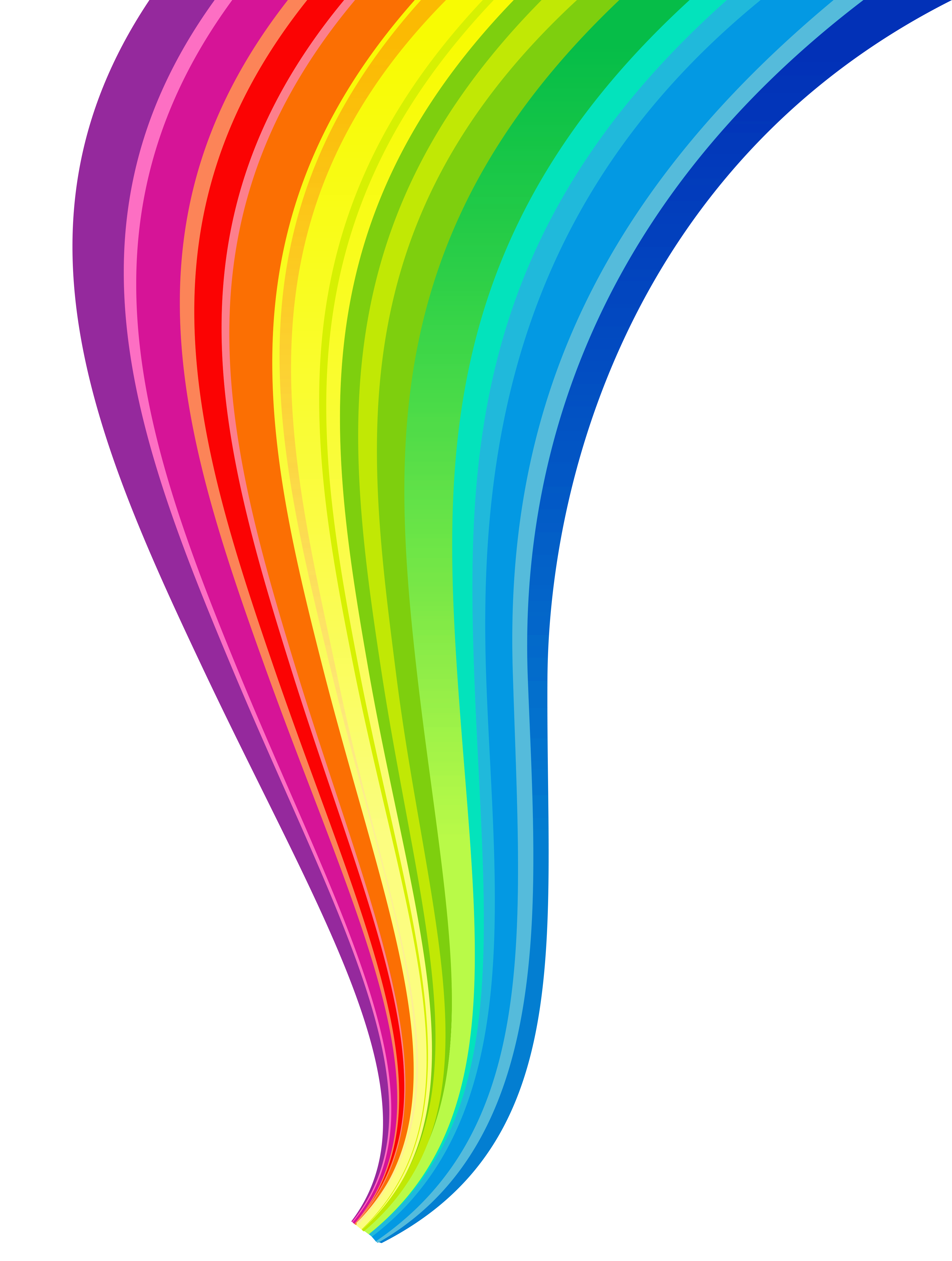 Rainbow Line Transparent Clipart​  Gallery Yopriceville - High-Quality  Free Images and Transparent PNG Clipart