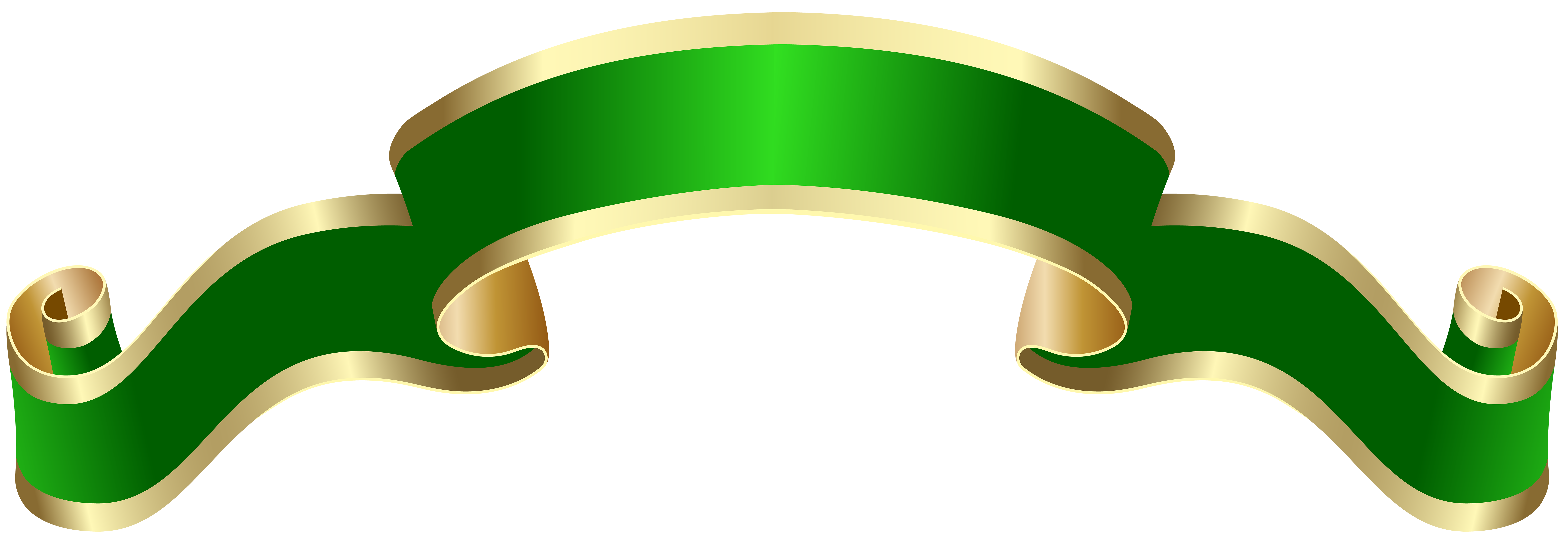 banner green deco png clip art image gallery green ribbon banner
