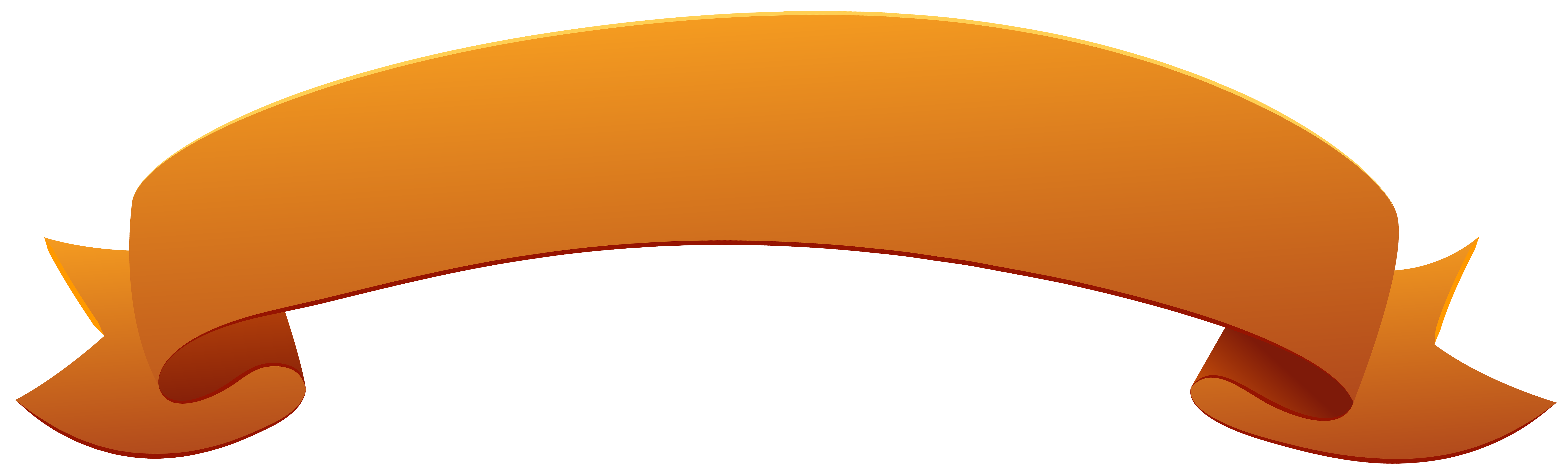 orange banner png