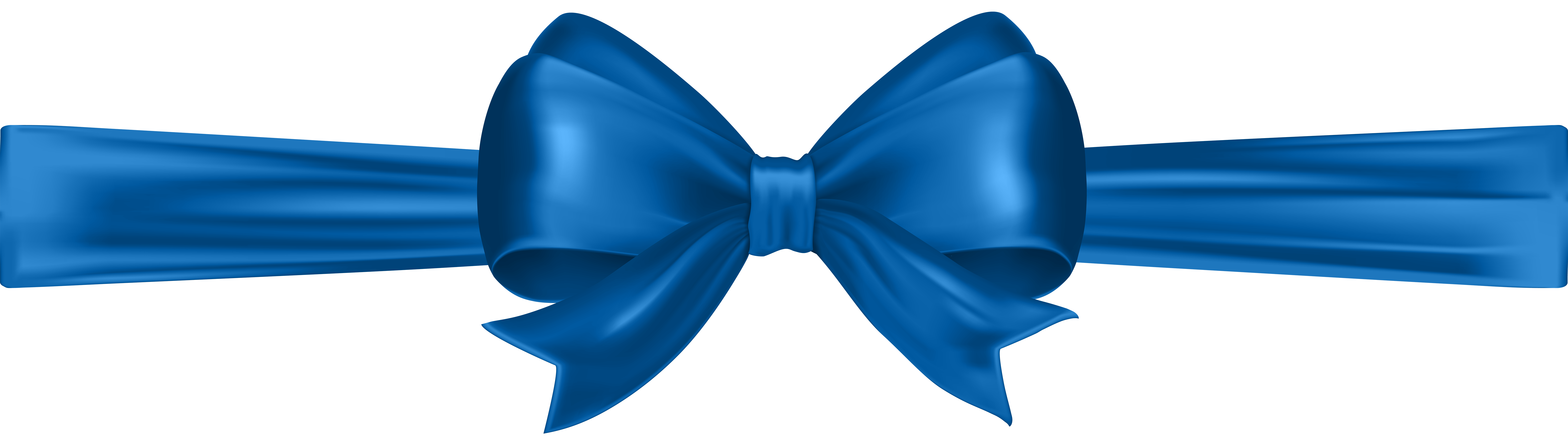 Blue Bow Deco PNG Clip Art Image | Gallery Yopriceville - High-Quality ...