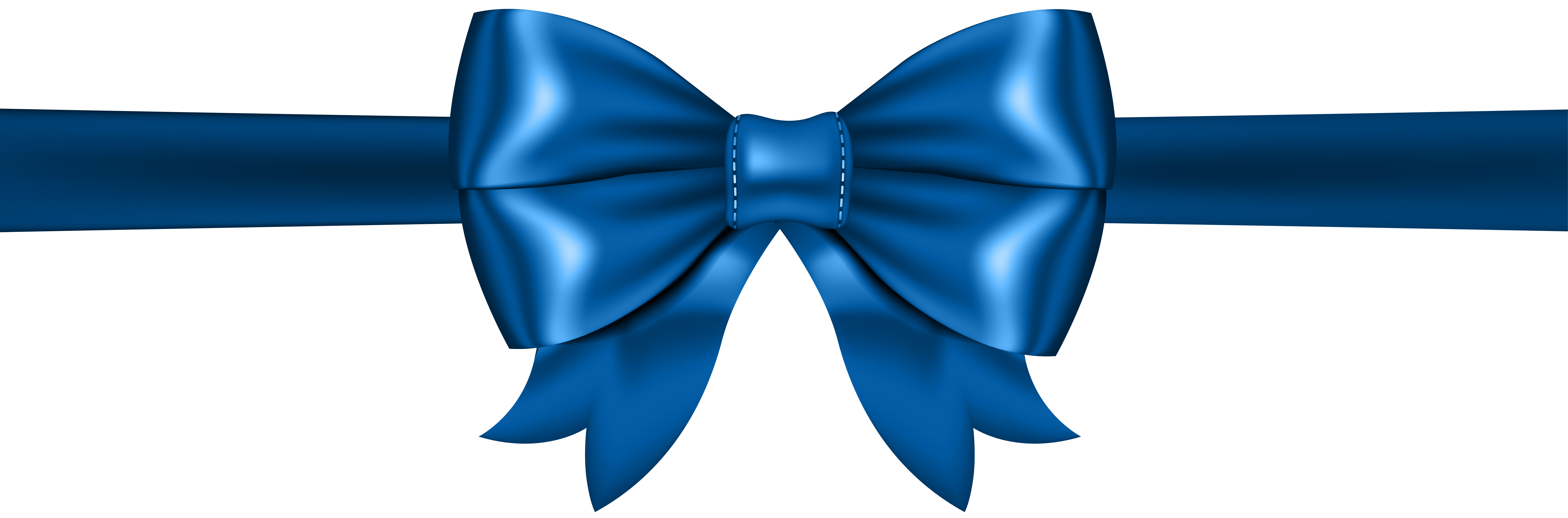 Blue Bow PNG Clip Art | Gallery Yopriceville - High-Quality Free Images ...