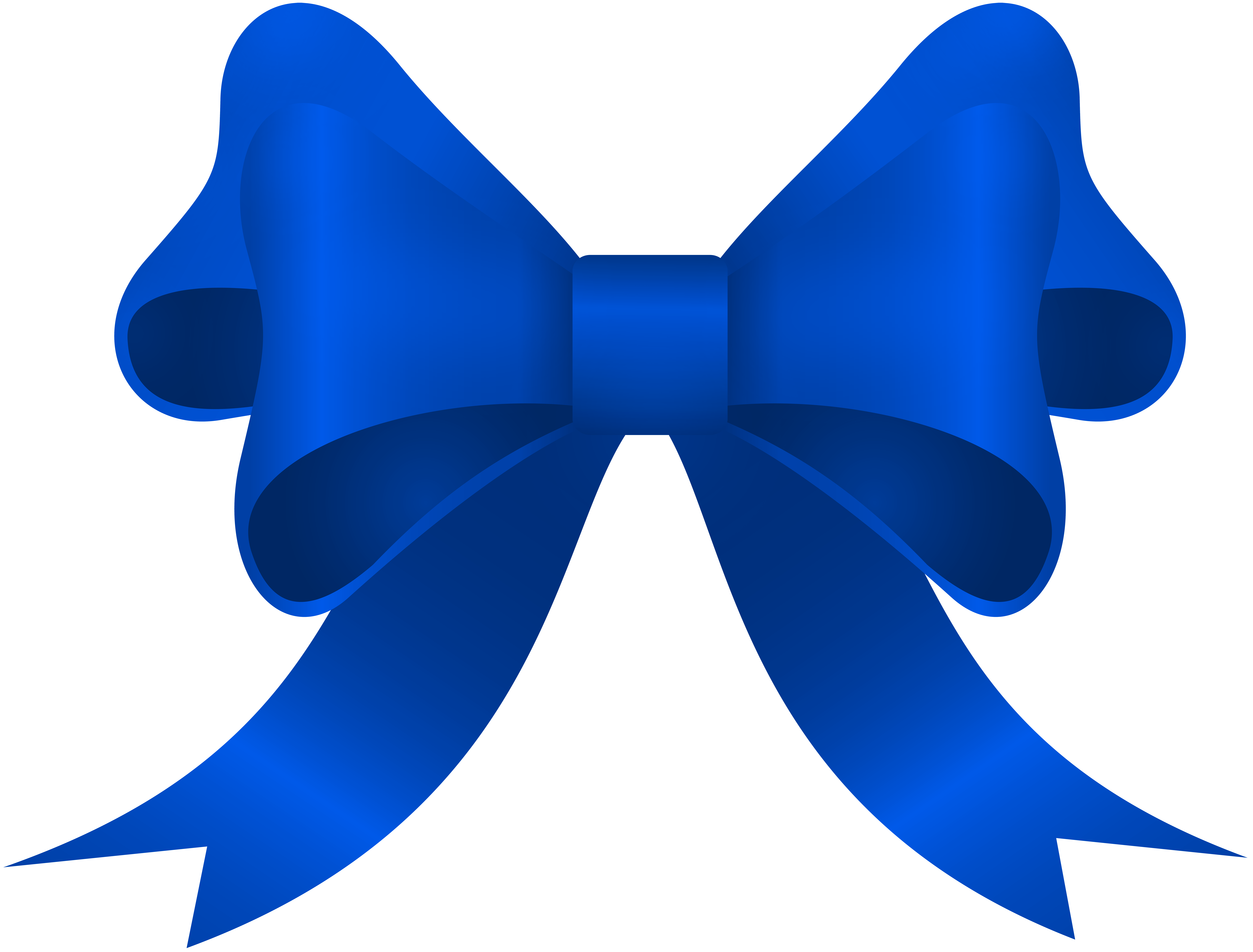 Ribbon with Bow Blue Transparent PNG Clip Art Image​  Gallery Yopriceville  - High-Quality Free Images and Transparent PNG Clipart