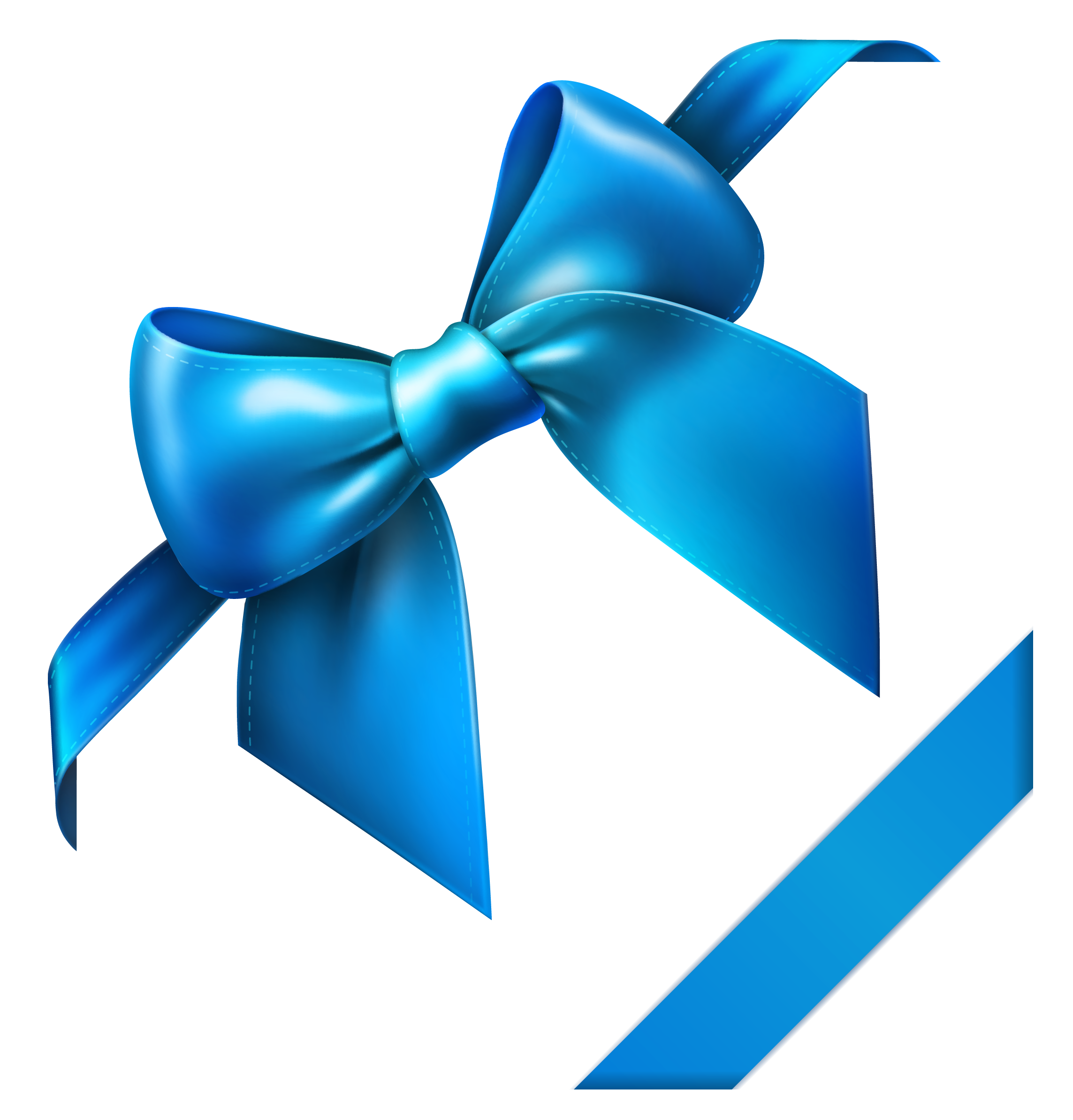 Blue Bow PNG Clipart Picture | Gallery Yopriceville - High-Quality