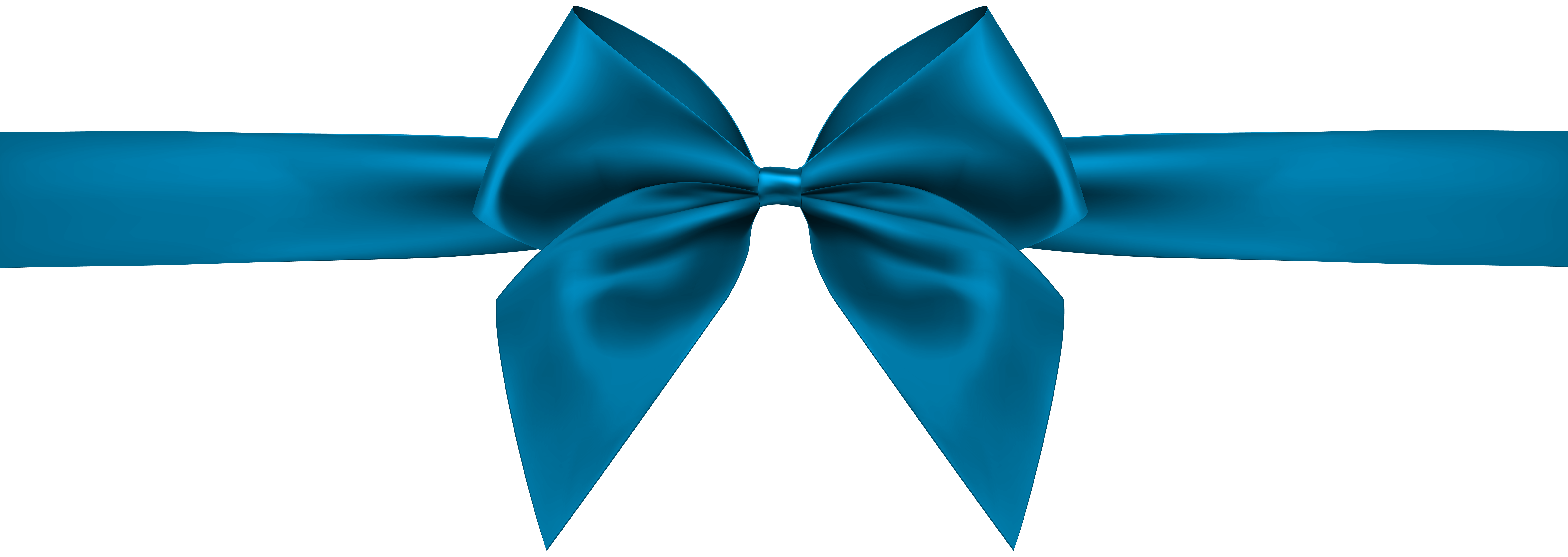 Blue Bow Transparent Clip Art Image | Gallery Yopriceville - High ...