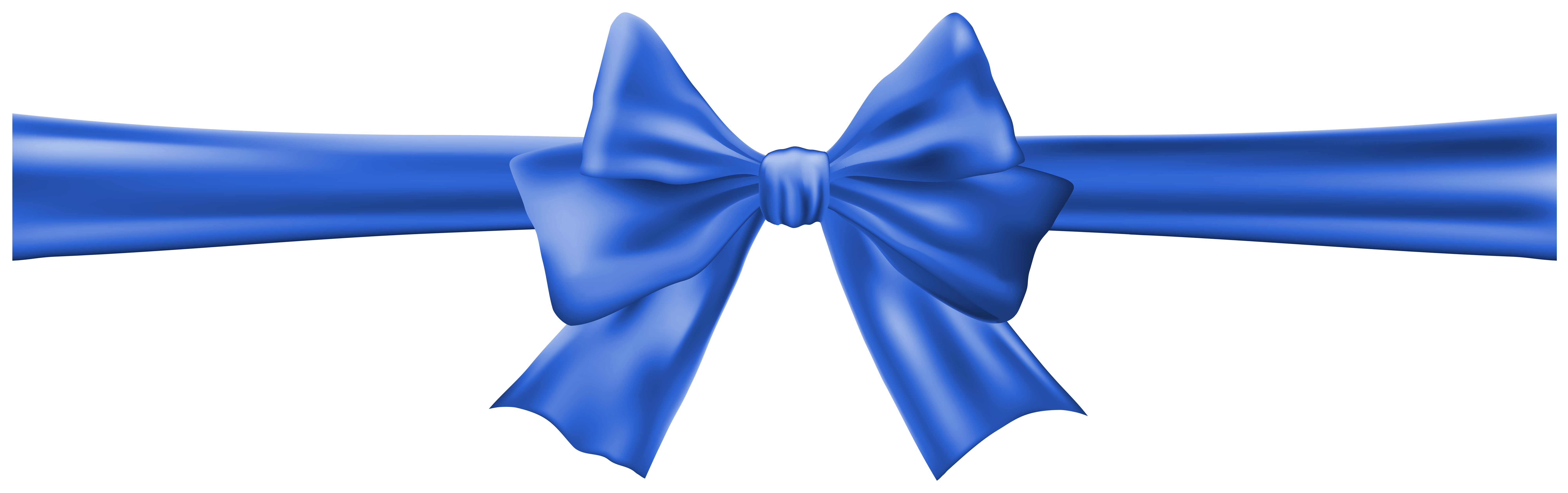 blue gift ribbon